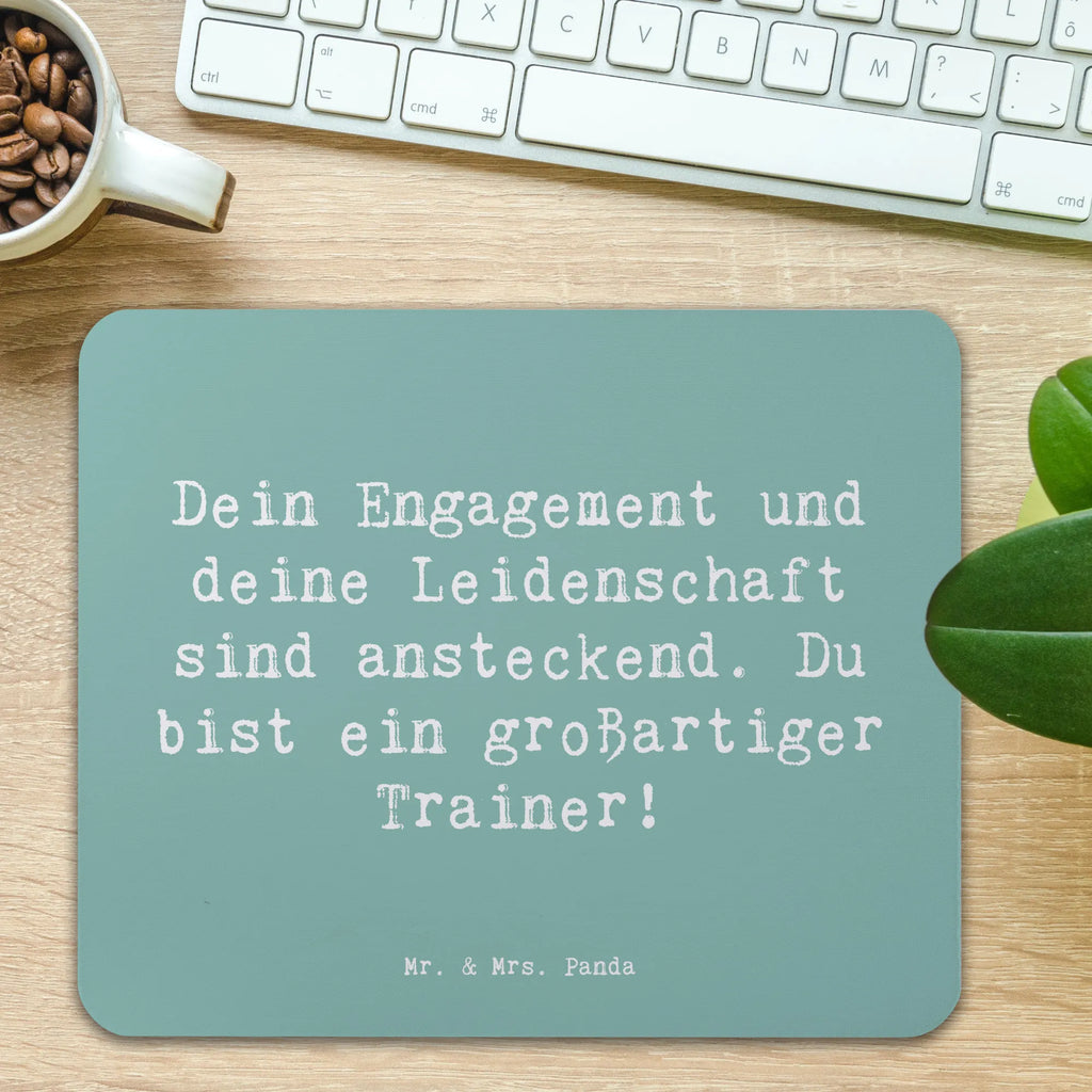 Mauspad Spruch Großartiger Trainer Mousepad, Computer zubehör, Büroausstattung, PC Zubehör, Arbeitszimmer, Mauspad, Einzigartiges Mauspad, Designer Mauspad, Mausunterlage, Mauspad Büro