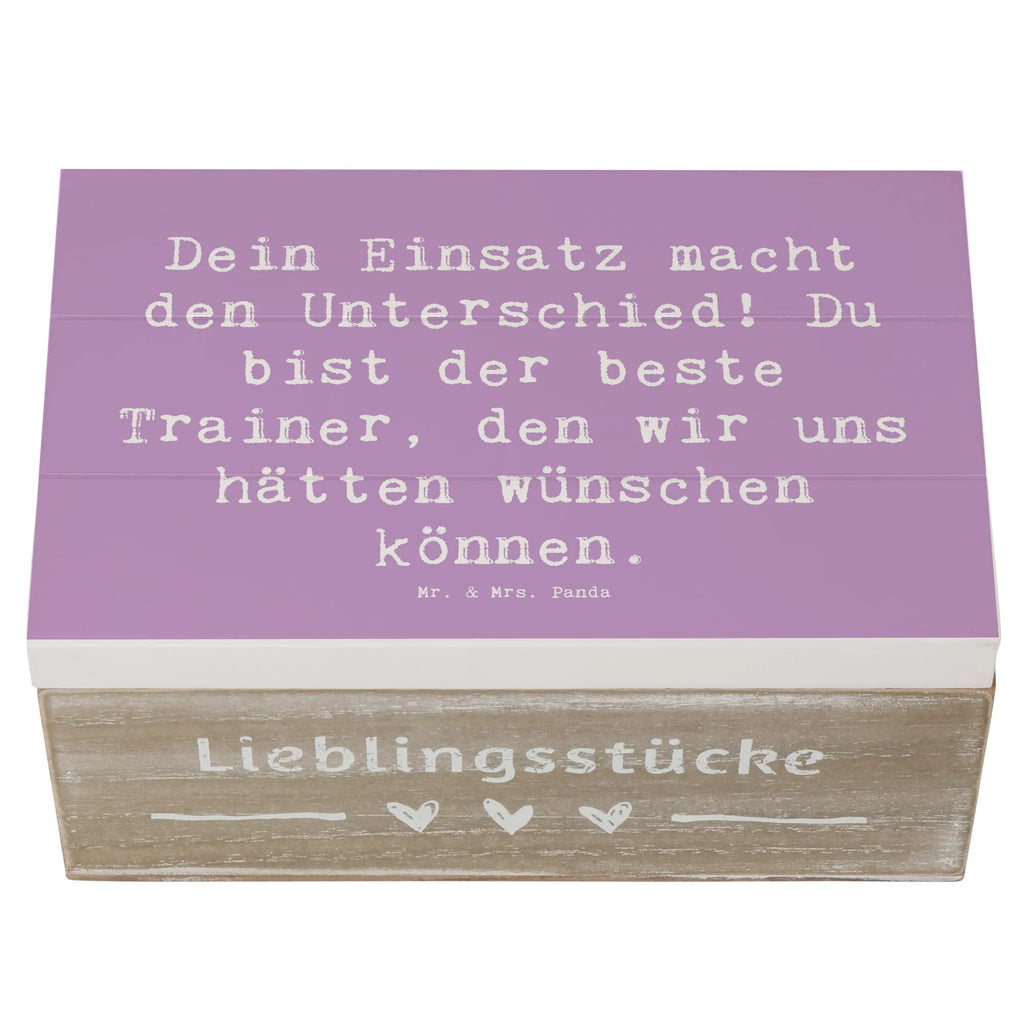 Holzkiste Dein Einsatz macht den Unterschied! Du bist der beste Trainer, den wir uns hätten wünschen können. Holzkiste, Kiste, Schatzkiste, Truhe, Schatulle, XXL, Erinnerungsbox, Erinnerungskiste, Dekokiste, Aufbewahrungsbox, Geschenkbox, Geschenkdose