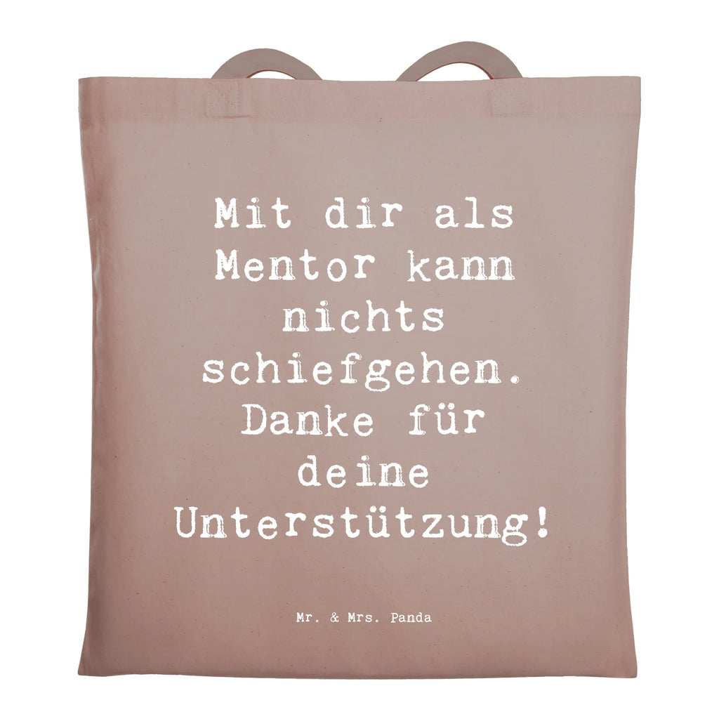 Tragetasche Mit dir als Mentor kann nichts schiefgehen. Danke für deine Unterstützung! Beuteltasche, Beutel, Einkaufstasche, Jutebeutel, Stoffbeutel, Tasche, Shopper, Umhängetasche, Strandtasche, Schultertasche, Stofftasche, Tragetasche, Badetasche, Jutetasche, Einkaufstüte, Laptoptasche