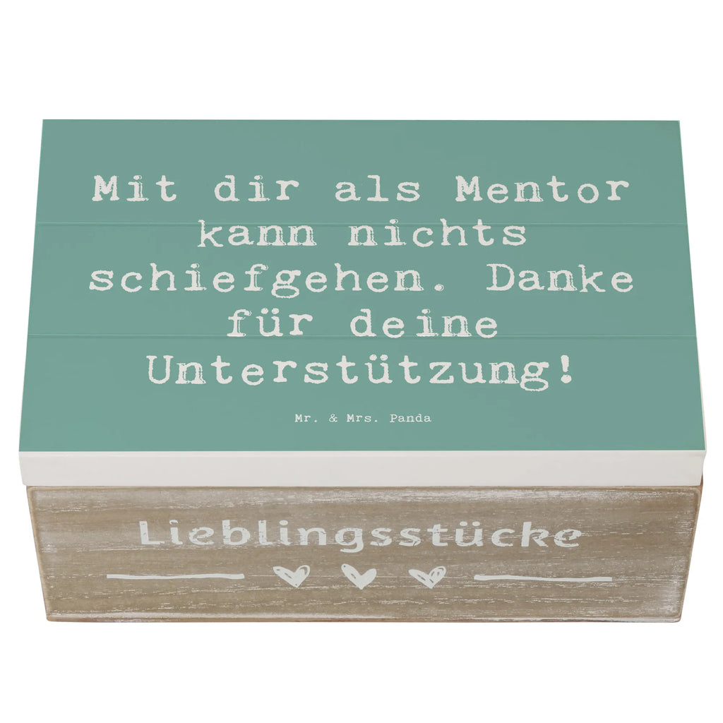 Holzkiste Mit dir als Mentor kann nichts schiefgehen. Danke für deine Unterstützung! Holzkiste, Kiste, Schatzkiste, Truhe, Schatulle, XXL, Erinnerungsbox, Erinnerungskiste, Dekokiste, Aufbewahrungsbox, Geschenkbox, Geschenkdose