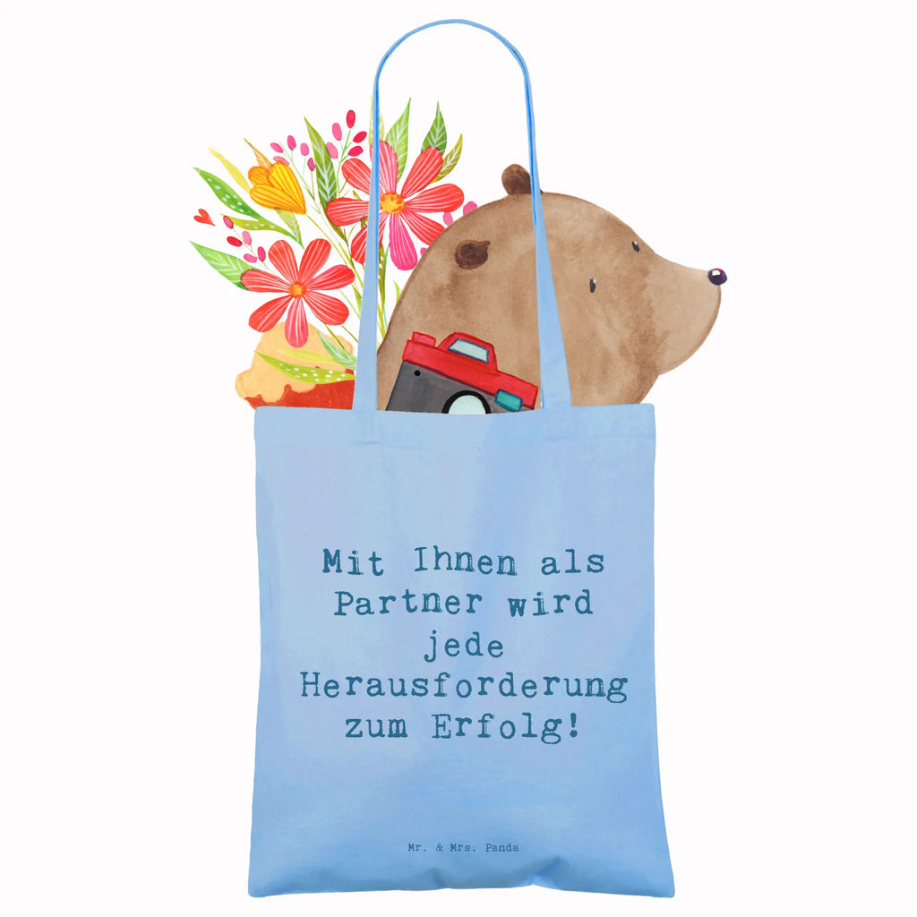 Tragetasche Mit Ihnen als Partner wird jede Herausforderung zum Erfolg! Beuteltasche, Beutel, Einkaufstasche, Jutebeutel, Stoffbeutel, Tasche, Shopper, Umhängetasche, Strandtasche, Schultertasche, Stofftasche, Tragetasche, Badetasche, Jutetasche, Einkaufstüte, Laptoptasche