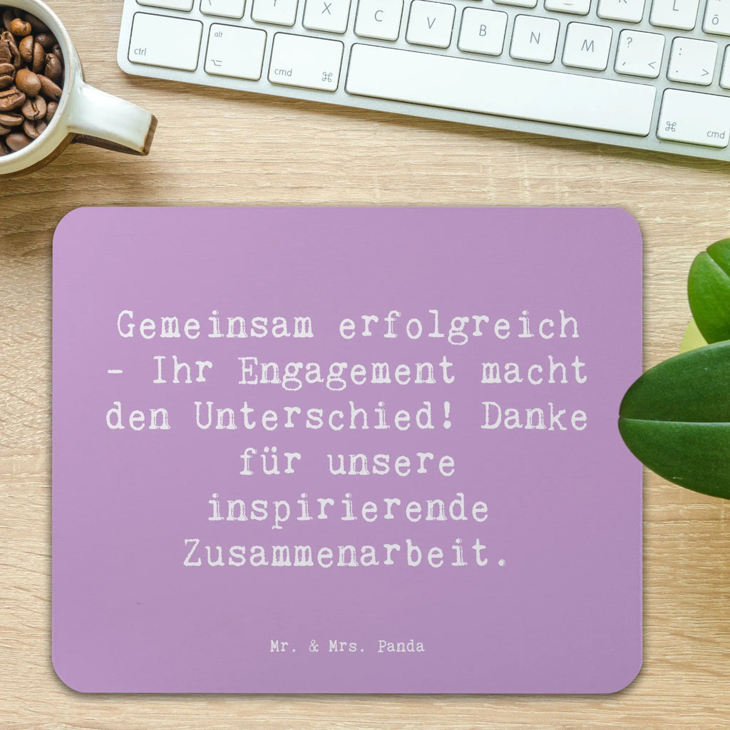 Mauspad Spruch Geschäftspartner Erfolg Mousepad, Computer zubehör, Büroausstattung, PC Zubehör, Arbeitszimmer, Mauspad, Einzigartiges Mauspad, Designer Mauspad, Mausunterlage, Mauspad Büro