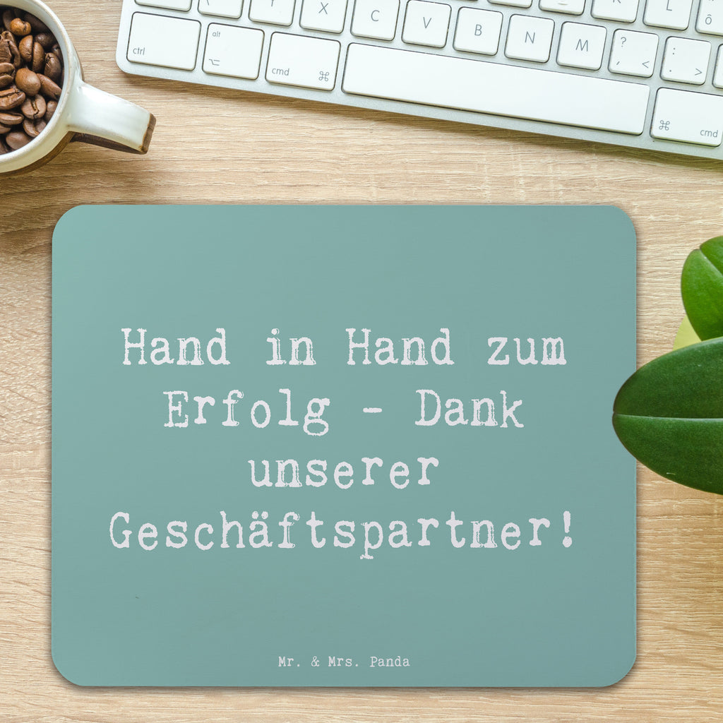 Mauspad Spruch Erfolg Geschäftspartner Mousepad, Computer zubehör, Büroausstattung, PC Zubehör, Arbeitszimmer, Mauspad, Einzigartiges Mauspad, Designer Mauspad, Mausunterlage, Mauspad Büro