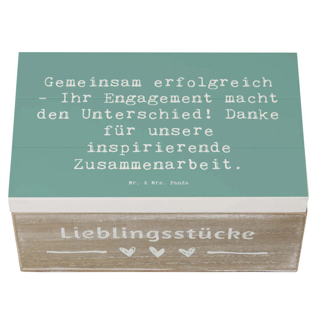 Holzkiste Gemeinsam erfolgreich - Ihr Engagement macht den Unterschied! Danke für unsere inspirierende Zusammenarbeit. Holzkiste, Kiste, Schatzkiste, Truhe, Schatulle, XXL, Erinnerungsbox, Erinnerungskiste, Dekokiste, Aufbewahrungsbox, Geschenkbox, Geschenkdose