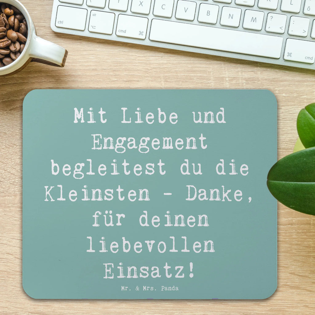 Mauspad Spruch Liebevolle Erzieher Mousepad, Computer zubehör, Büroausstattung, PC Zubehör, Arbeitszimmer, Mauspad, Einzigartiges Mauspad, Designer Mauspad, Mausunterlage, Mauspad Büro