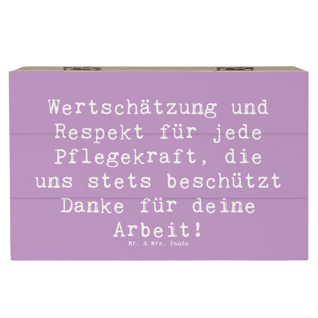 Holzkiste Wertschätzung und Respekt für jede Pflegekraft, die uns stets beschützt Danke für deine Arbeit! Holzkiste, Kiste, Schatzkiste, Truhe, Schatulle, XXL, Erinnerungsbox, Erinnerungskiste, Dekokiste, Aufbewahrungsbox, Geschenkbox, Geschenkdose