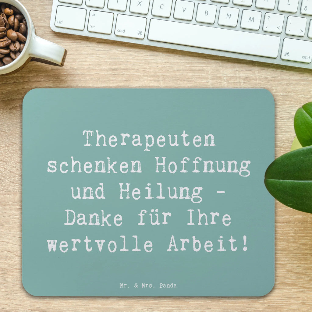 Mauspad Spruch Therapeut Dankeschön Mousepad, Computer zubehör, Büroausstattung, PC Zubehör, Arbeitszimmer, Mauspad, Einzigartiges Mauspad, Designer Mauspad, Mausunterlage, Mauspad Büro