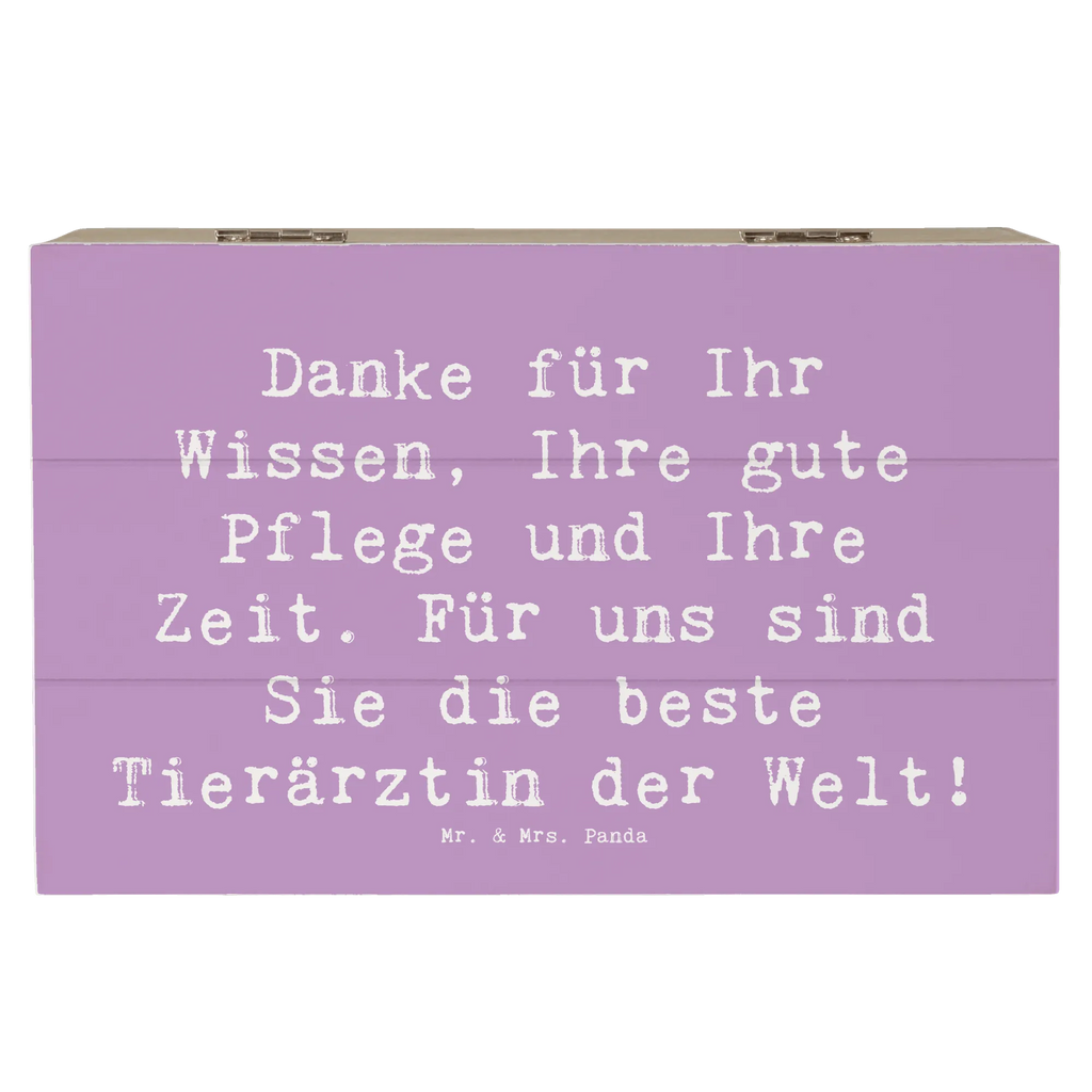 Holzkiste Danke für Ihr Wissen, Ihre gute Pflege und Ihre Zeit. Für uns sind Sie die beste Tierärztin der Welt! Holzkiste, Kiste, Schatzkiste, Truhe, Schatulle, XXL, Erinnerungsbox, Erinnerungskiste, Dekokiste, Aufbewahrungsbox, Geschenkbox, Geschenkdose