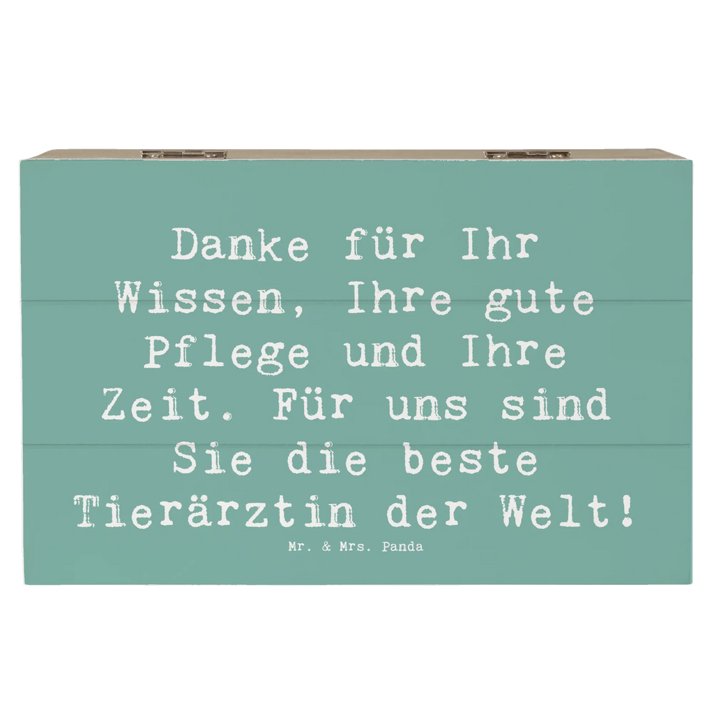 Holzkiste Danke für Ihr Wissen, Ihre gute Pflege und Ihre Zeit. Für uns sind Sie die beste Tierärztin der Welt! Holzkiste, Kiste, Schatzkiste, Truhe, Schatulle, XXL, Erinnerungsbox, Erinnerungskiste, Dekokiste, Aufbewahrungsbox, Geschenkbox, Geschenkdose