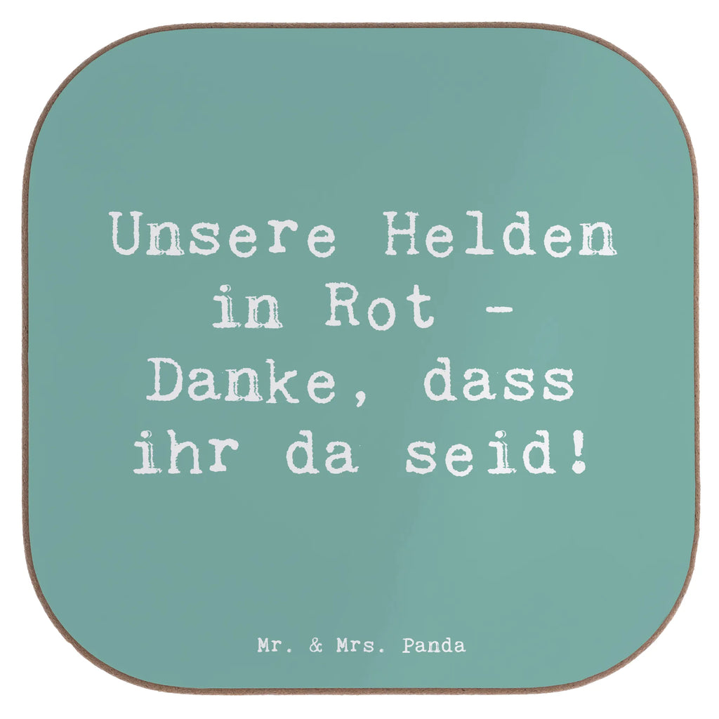 Untersetzer Unsere Helden in Rot - Danke, dass ihr da seid! Untersetzer, Bierdeckel, Glasuntersetzer, Untersetzer Gläser, Getränkeuntersetzer, Untersetzer aus Holz, Untersetzer für Gläser, Korkuntersetzer, Untersetzer Holz, Holzuntersetzer, Tassen Untersetzer, Untersetzer Design