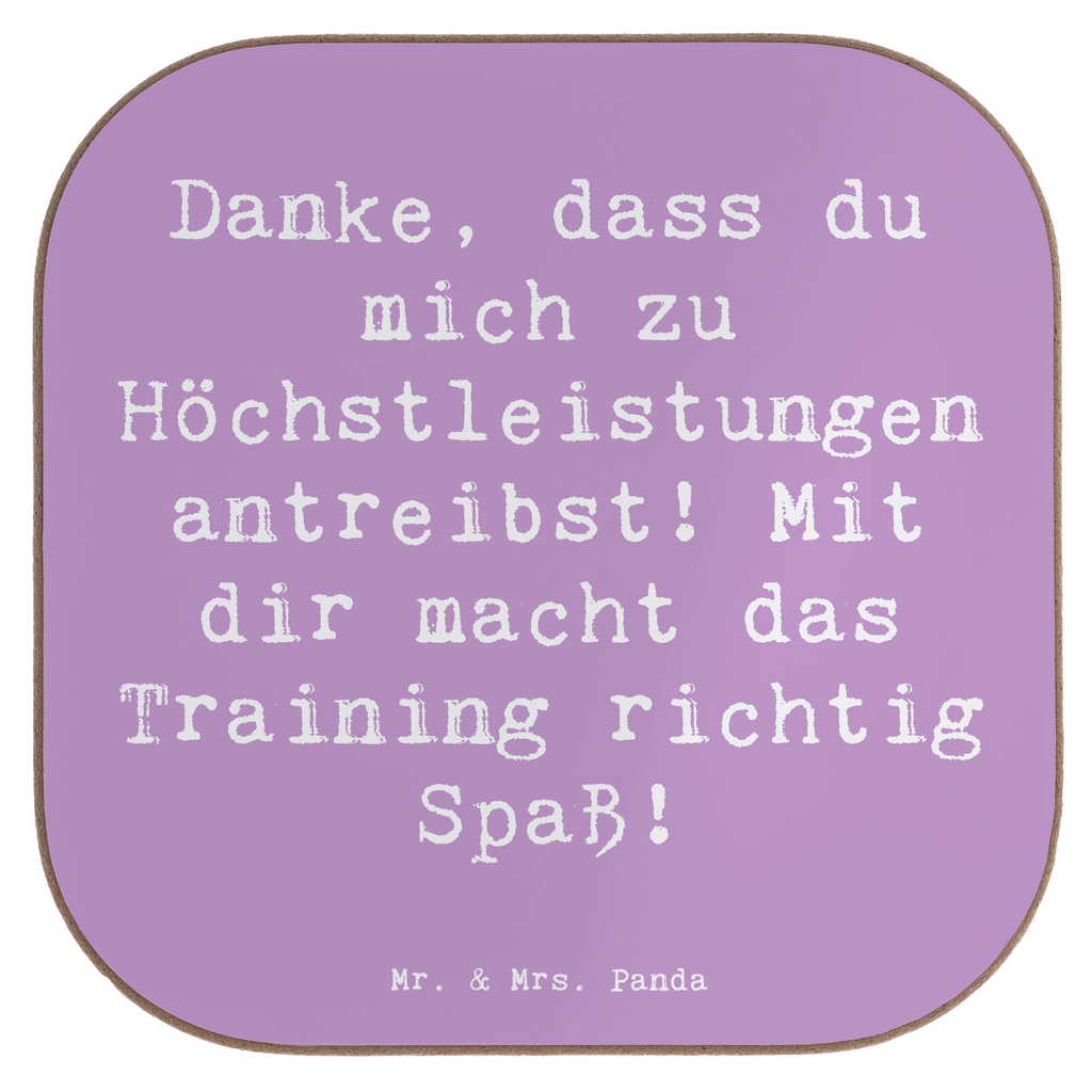 Untersetzer Danke, dass du mich zu Höchstleistungen antreibst! Mit dir macht das Training richtig Spaß! Untersetzer, Bierdeckel, Glasuntersetzer, Untersetzer Gläser, Getränkeuntersetzer, Untersetzer aus Holz, Untersetzer für Gläser, Korkuntersetzer, Untersetzer Holz, Holzuntersetzer, Tassen Untersetzer, Untersetzer Design