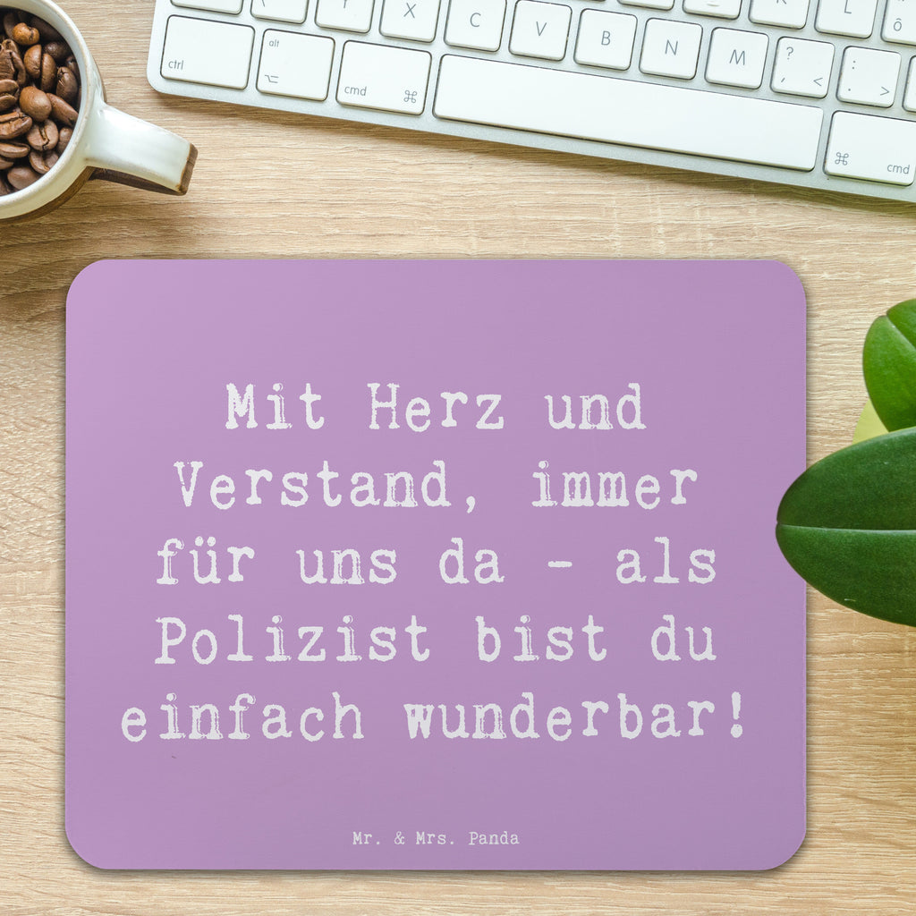 Mauspad Spruch Polizist Wunderbar Mousepad, Computer zubehör, Büroausstattung, PC Zubehör, Arbeitszimmer, Mauspad, Einzigartiges Mauspad, Designer Mauspad, Mausunterlage, Mauspad Büro