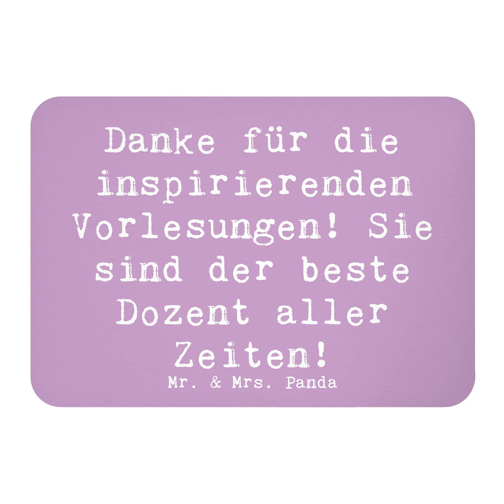 Magnet Danke für die inspirierenden Vorlesungen! Sie sind der beste Dozent aller Zeiten! Kühlschrankmagnet, Pinnwandmagnet, Souvenir Magnet, Motivmagnete, Dekomagnet, Whiteboard Magnet, Notiz Magnet, Kühlschrank Dekoration