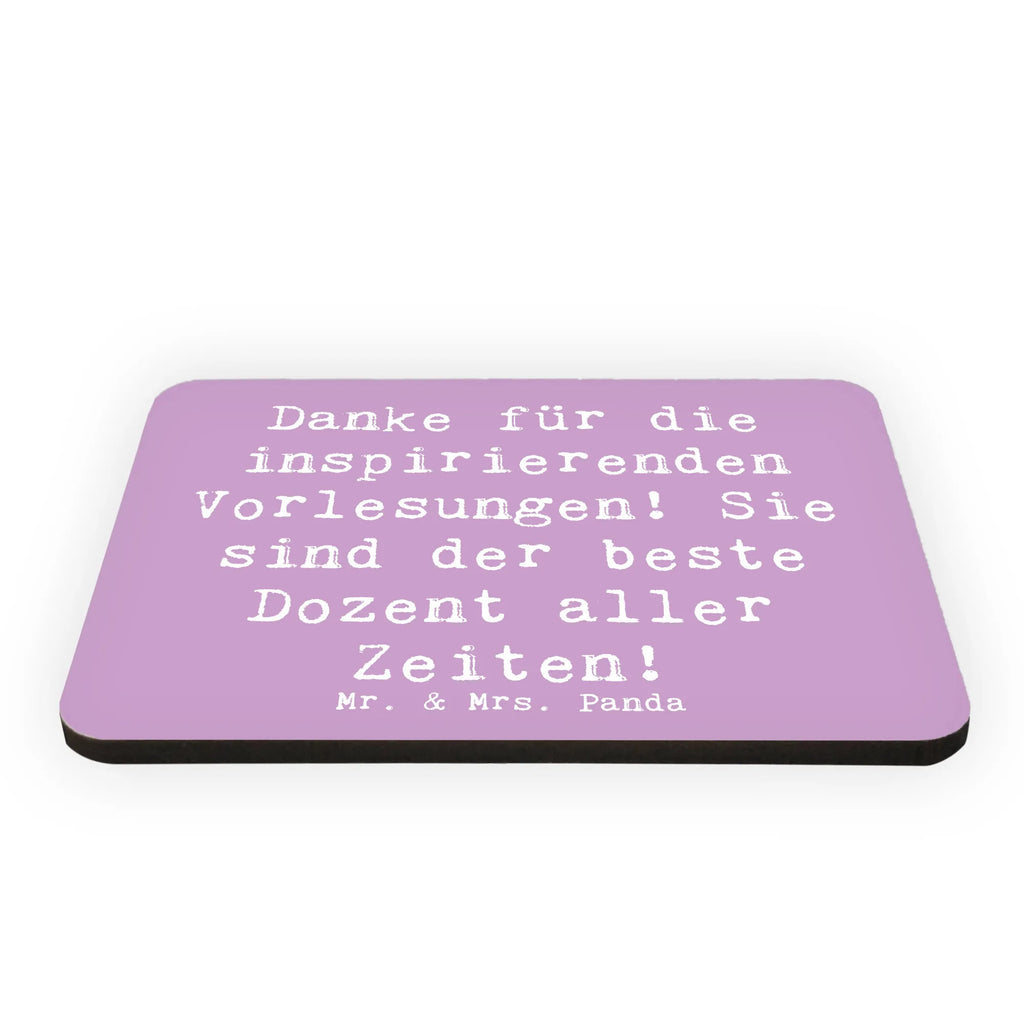 Magnet Danke für die inspirierenden Vorlesungen! Sie sind der beste Dozent aller Zeiten! Kühlschrankmagnet, Pinnwandmagnet, Souvenir Magnet, Motivmagnete, Dekomagnet, Whiteboard Magnet, Notiz Magnet, Kühlschrank Dekoration