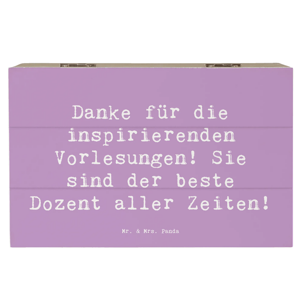 Holzkiste Danke für die inspirierenden Vorlesungen! Sie sind der beste Dozent aller Zeiten! Holzkiste, Kiste, Schatzkiste, Truhe, Schatulle, XXL, Erinnerungsbox, Erinnerungskiste, Dekokiste, Aufbewahrungsbox, Geschenkbox, Geschenkdose