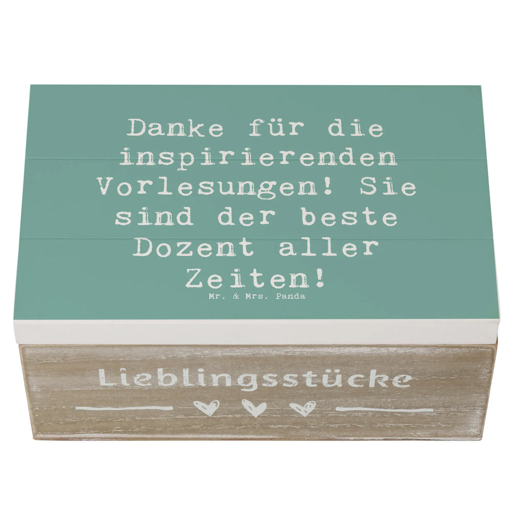 Holzkiste Danke für die inspirierenden Vorlesungen! Sie sind der beste Dozent aller Zeiten! Holzkiste, Kiste, Schatzkiste, Truhe, Schatulle, XXL, Erinnerungsbox, Erinnerungskiste, Dekokiste, Aufbewahrungsbox, Geschenkbox, Geschenkdose