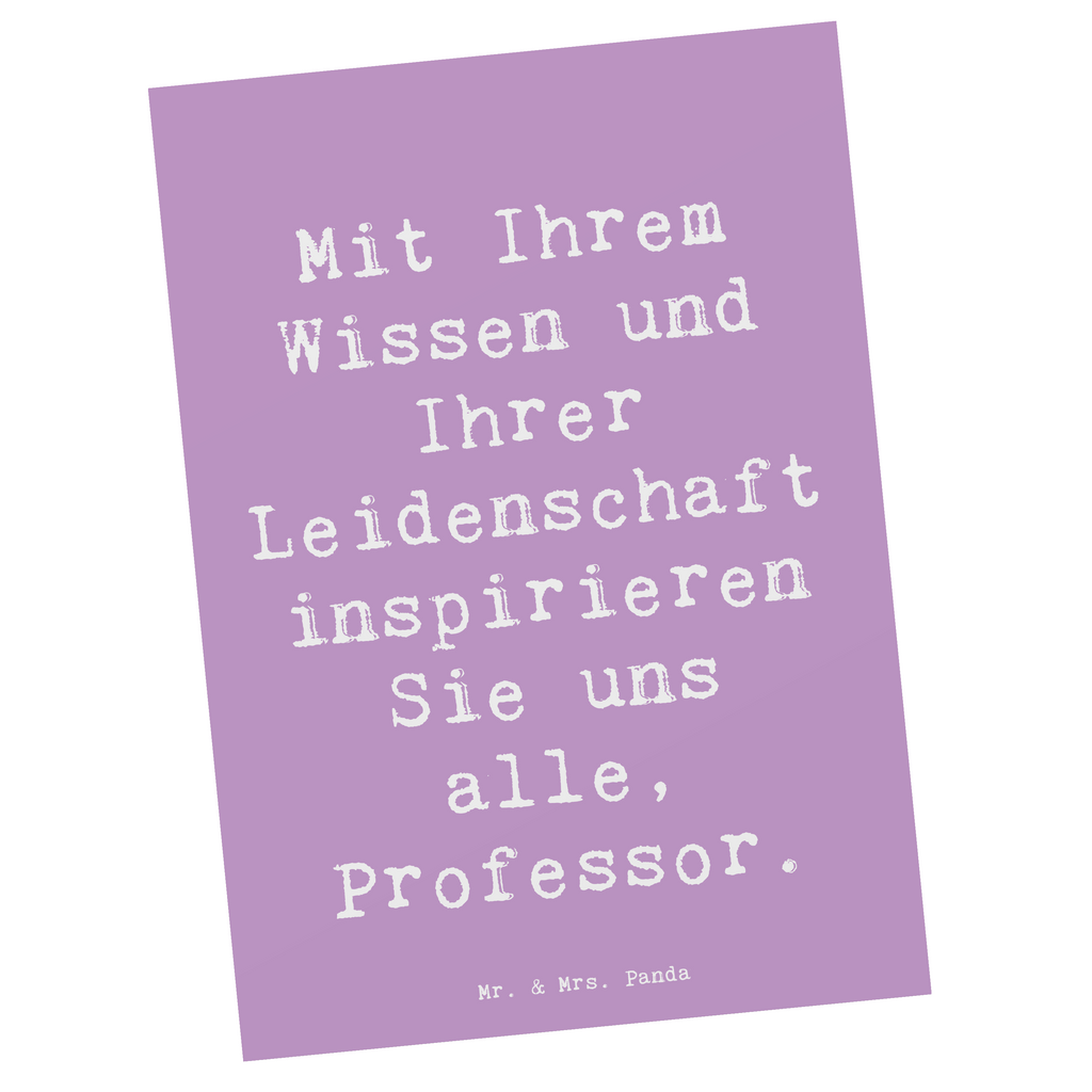 Postkarte Spruch Inspirierender Professor Postkarte, Karte, Geschenkkarte, Grußkarte, Einladung, Ansichtskarte, Geburtstagskarte, Einladungskarte, Dankeskarte, Ansichtskarten, Einladung Geburtstag, Einladungskarten Geburtstag