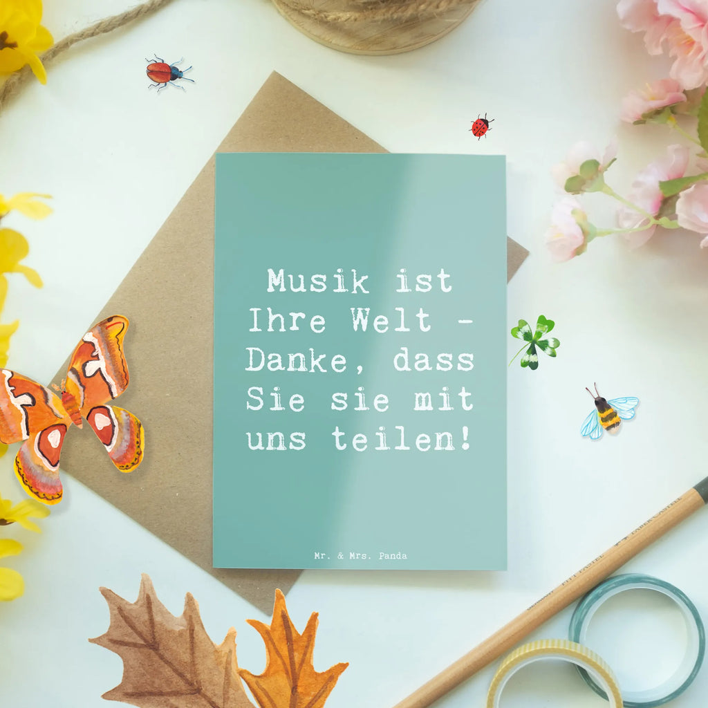 Grußkarte Spruch Musiklehrer Danke Grußkarte, Klappkarte, Einladungskarte, Glückwunschkarte, Hochzeitskarte, Geburtstagskarte, Karte, Ansichtskarten