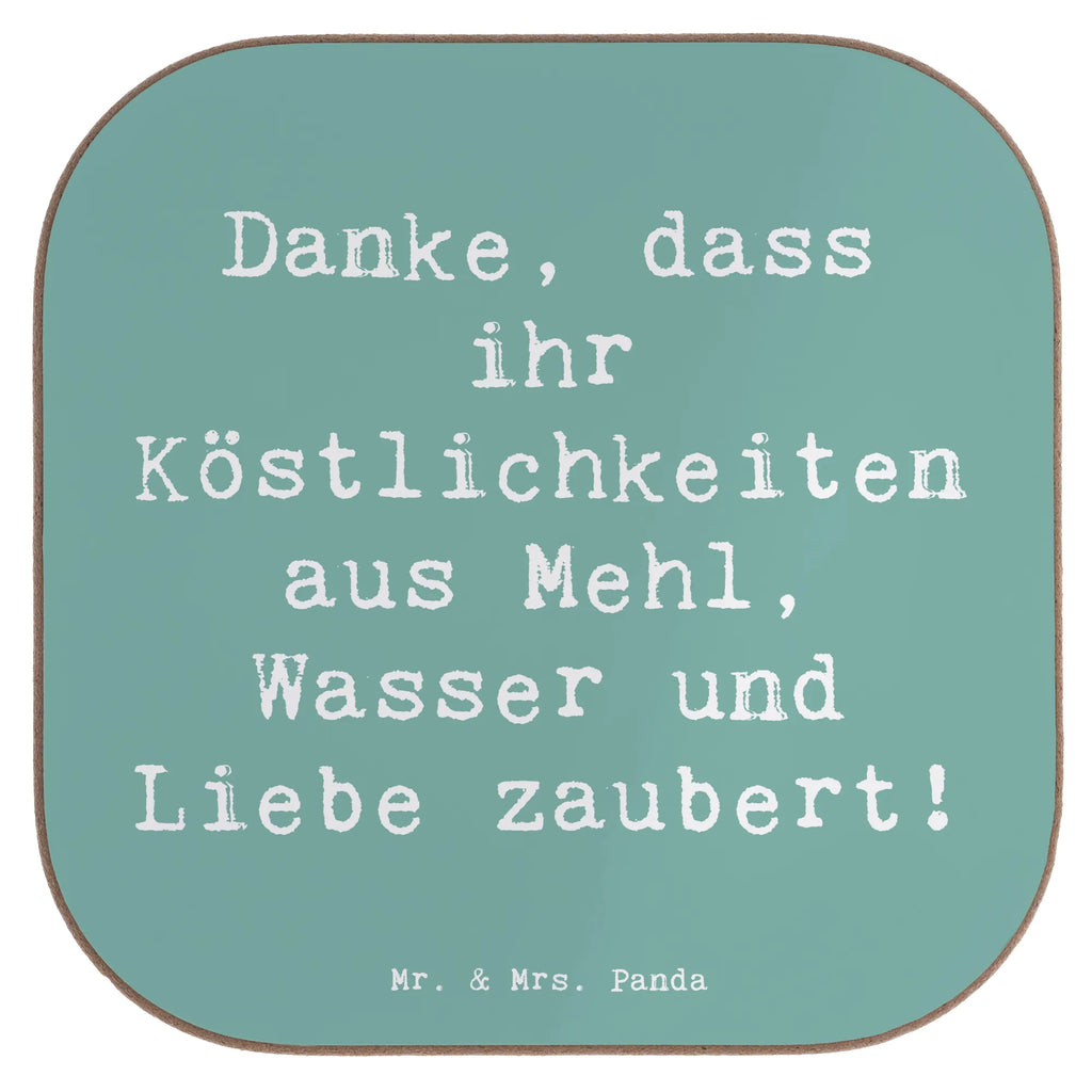 Untersetzer Danke, dass ihr Köstlichkeiten aus Mehl, Wasser und Liebe zaubert! Untersetzer, Bierdeckel, Glasuntersetzer, Untersetzer Gläser, Getränkeuntersetzer, Untersetzer aus Holz, Untersetzer für Gläser, Korkuntersetzer, Untersetzer Holz, Holzuntersetzer, Tassen Untersetzer, Untersetzer Design