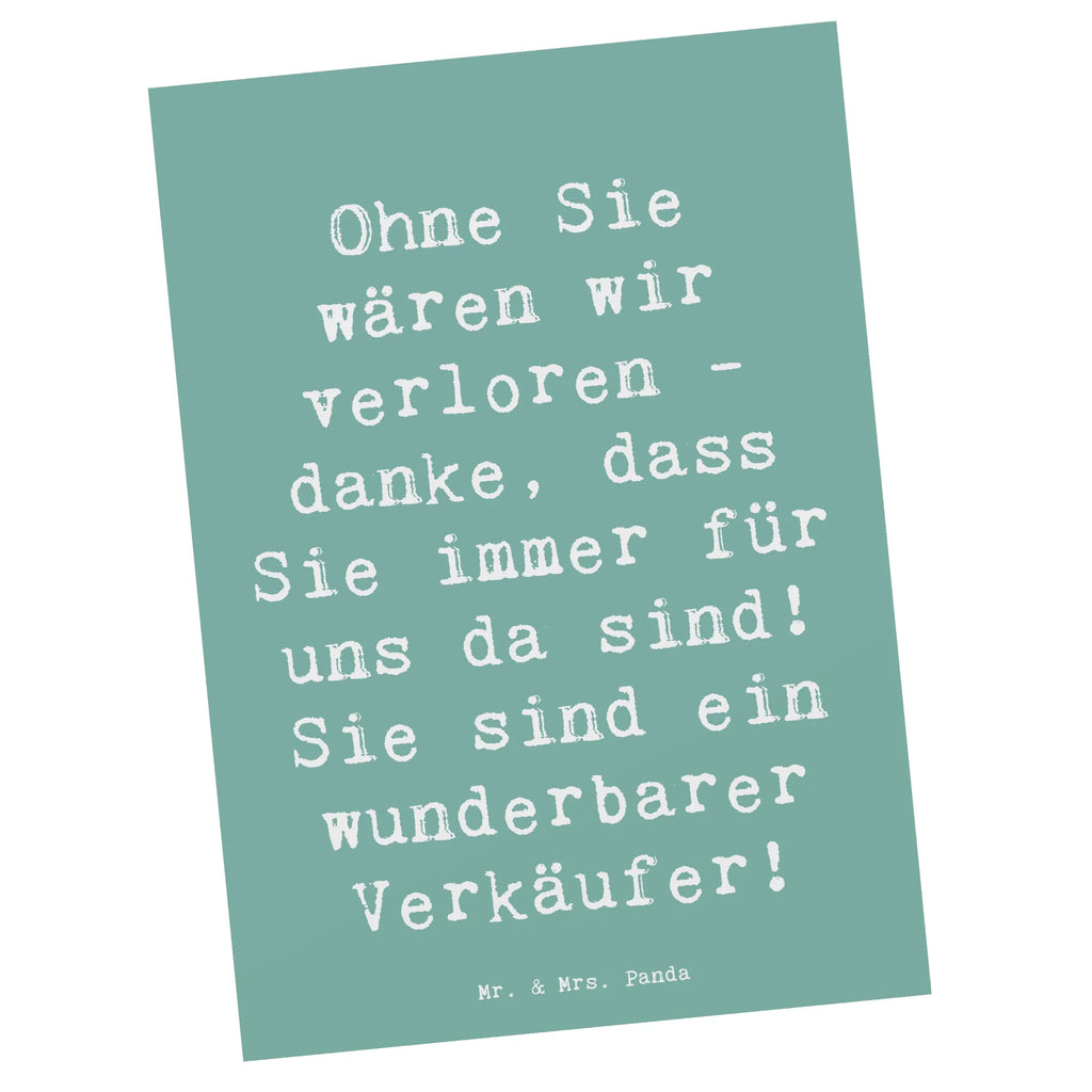 Postkarte Spruch Wunderbarer Verkäufer Postkarte, Karte, Geschenkkarte, Grußkarte, Einladung, Ansichtskarte, Geburtstagskarte, Einladungskarte, Dankeskarte, Ansichtskarten, Einladung Geburtstag, Einladungskarten Geburtstag