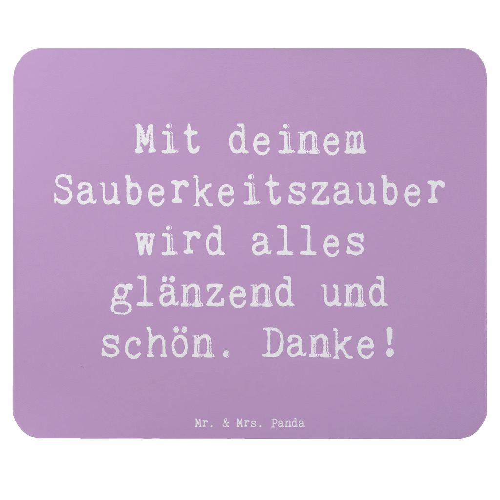 Mauspad Spruch Reinigungskraft Zauber Mousepad, Computer zubehör, Büroausstattung, PC Zubehör, Arbeitszimmer, Mauspad, Einzigartiges Mauspad, Designer Mauspad, Mausunterlage, Mauspad Büro