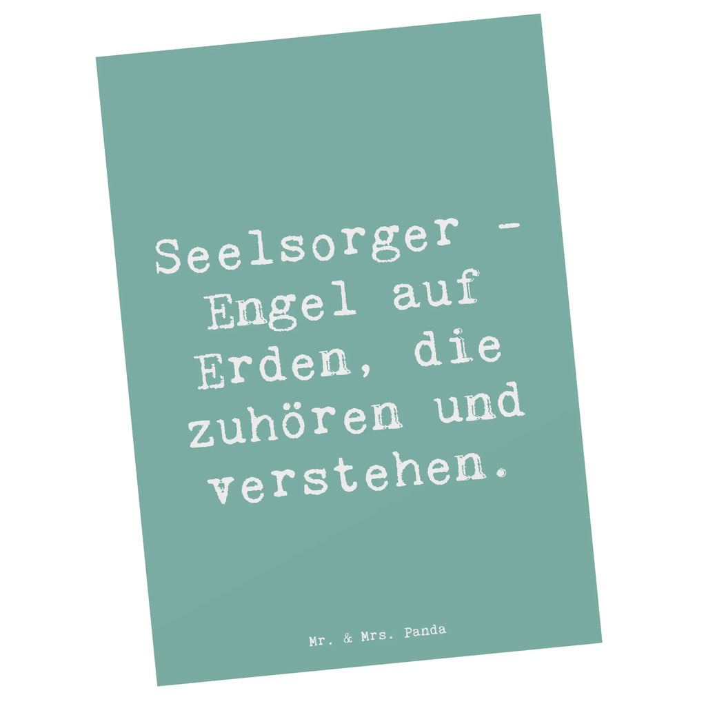 Postkarte Seelsorger - Engel auf Erden, die zuhören und verstehen. Postkarte, Karte, Geschenkkarte, Grußkarte, Einladung, Ansichtskarte, Geburtstagskarte, Einladungskarte, Dankeskarte, Ansichtskarten, Einladung Geburtstag, Einladungskarten Geburtstag