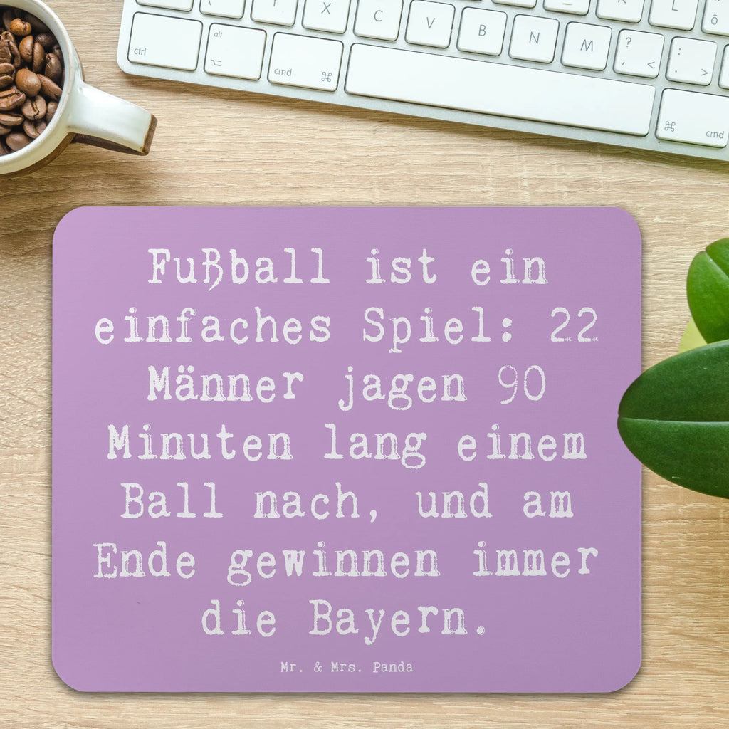 Mauspad Spruch Fußball Bayern