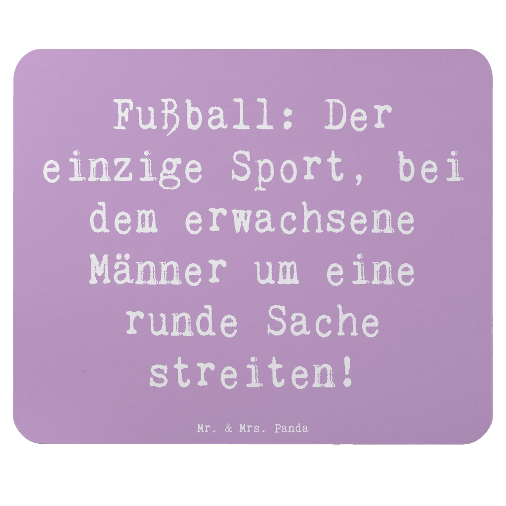 Mauspad Spruch Fußballspiel