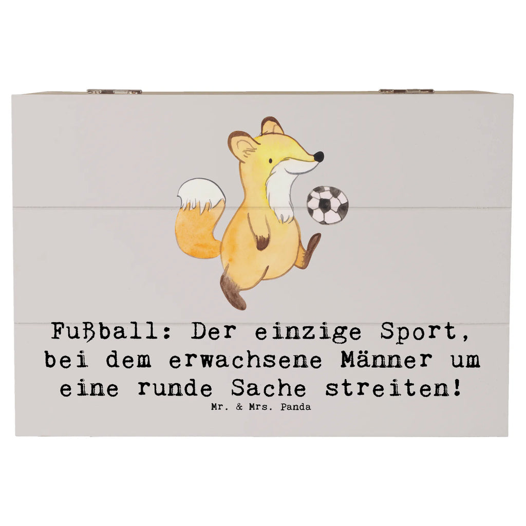 Holzkiste Fußballspiel Holzkiste, Kiste, Schatzkiste, Truhe, Schatulle, XXL, Erinnerungsbox, Erinnerungskiste, Dekokiste, Aufbewahrungsbox, Geschenkbox, Geschenkdose, Geschenk, Sport, Sportart, Hobby, Schenken, Danke, Dankeschön, Auszeichnung, Gewinn, Sportler