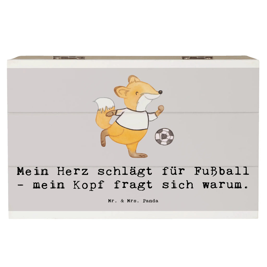 Holzkiste Fußball Liebe Holzkiste, Kiste, Schatzkiste, Truhe, Schatulle, XXL, Erinnerungsbox, Erinnerungskiste, Dekokiste, Aufbewahrungsbox, Geschenkbox, Geschenkdose, Geschenk, Sport, Sportart, Hobby, Schenken, Danke, Dankeschön, Auszeichnung, Gewinn, Sportler