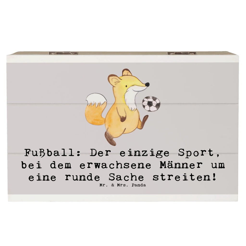 Holzkiste Fußballspiel Holzkiste, Kiste, Schatzkiste, Truhe, Schatulle, XXL, Erinnerungsbox, Erinnerungskiste, Dekokiste, Aufbewahrungsbox, Geschenkbox, Geschenkdose, Geschenk, Sport, Sportart, Hobby, Schenken, Danke, Dankeschön, Auszeichnung, Gewinn, Sportler