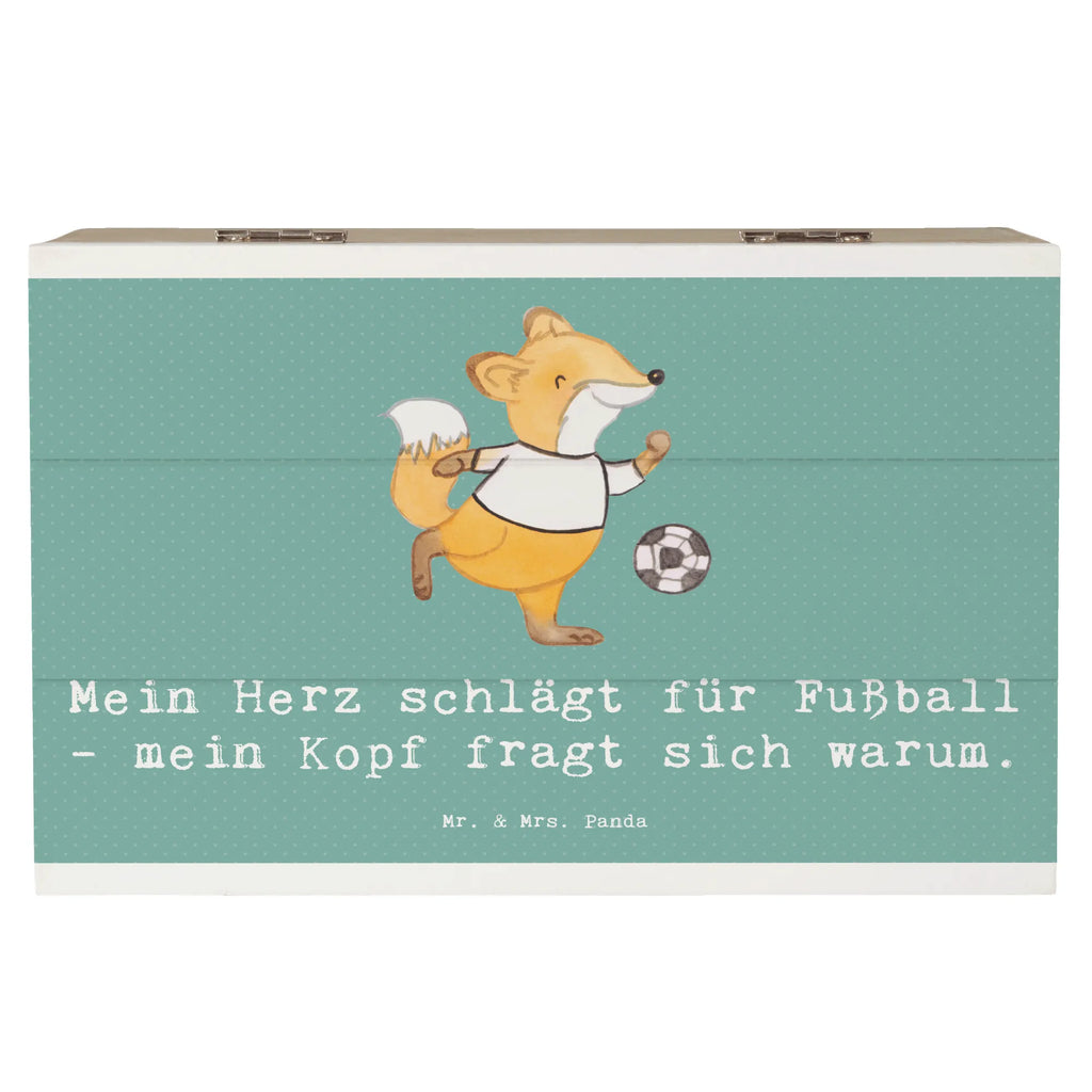 Holzkiste Fußball Liebe Holzkiste, Kiste, Schatzkiste, Truhe, Schatulle, XXL, Erinnerungsbox, Erinnerungskiste, Dekokiste, Aufbewahrungsbox, Geschenkbox, Geschenkdose, Geschenk, Sport, Sportart, Hobby, Schenken, Danke, Dankeschön, Auszeichnung, Gewinn, Sportler