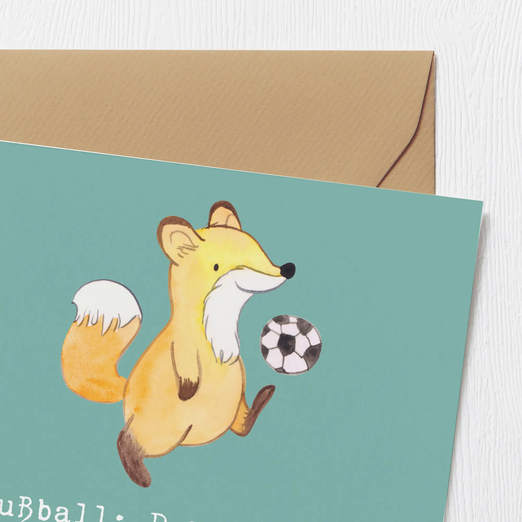 Deluxe Karte Fußballspiel Karte, Grußkarte, Klappkarte, Einladungskarte, Glückwunschkarte, Hochzeitskarte, Geburtstagskarte, Hochwertige Grußkarte, Hochwertige Klappkarte, Geschenk, Sport, Sportart, Hobby, Schenken, Danke, Dankeschön, Auszeichnung, Gewinn, Sportler