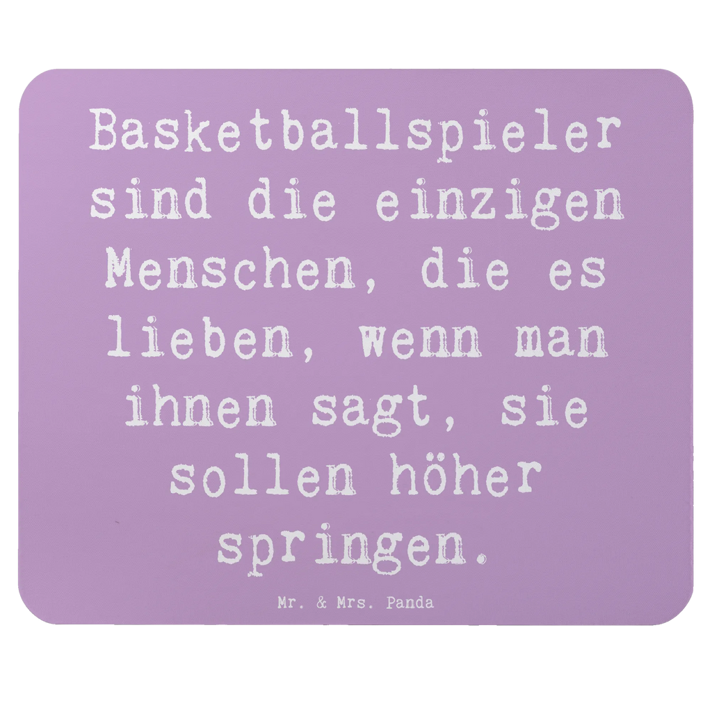 Mauspad Spruch Basketball Motivation