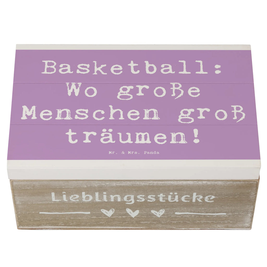 Holzkiste Spruch Basketball Träume Holzkiste, Kiste, Schatzkiste, Truhe, Schatulle, XXL, Erinnerungsbox, Erinnerungskiste, Dekokiste, Aufbewahrungsbox, Geschenkbox, Geschenkdose, Geschenk, Sport, Sportart, Hobby, Schenken, Danke, Dankeschön, Auszeichnung, Gewinn, Sportler