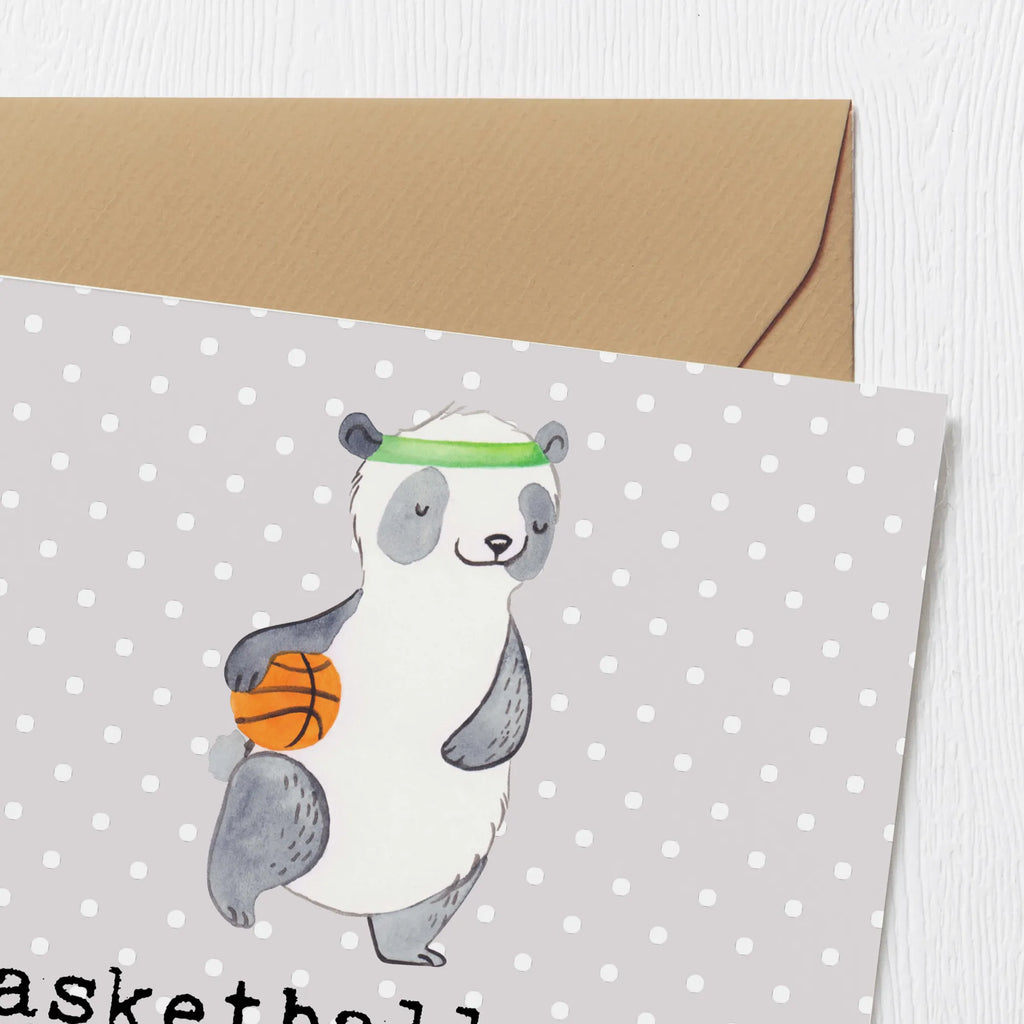 Deluxe Karte Basketball Träume Karte, Grußkarte, Klappkarte, Einladungskarte, Glückwunschkarte, Hochzeitskarte, Geburtstagskarte, Hochwertige Grußkarte, Hochwertige Klappkarte, Geschenk, Sport, Sportart, Hobby, Schenken, Danke, Dankeschön, Auszeichnung, Gewinn, Sportler