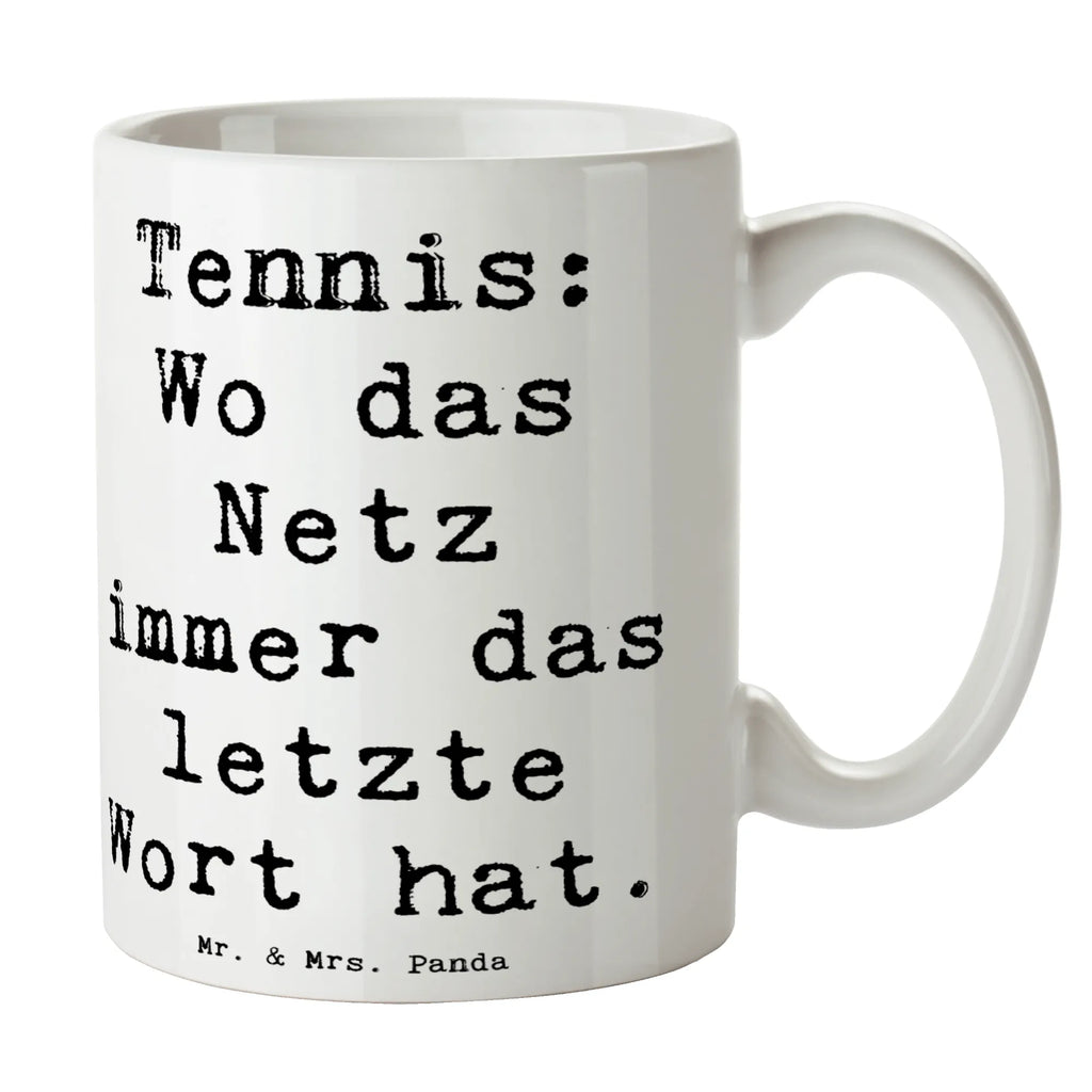 Tasse Spruch Tennis Netz Tasse, Kaffeetasse, Teetasse, Becher, Kaffeebecher, Teebecher, Keramiktasse, Porzellantasse, Büro Tasse, Geschenk Tasse, Tasse Sprüche, Tasse Motive, Kaffeetassen, Tasse bedrucken, Designer Tasse, Cappuccino Tassen, Schöne Teetassen, Geschenk, Sport, Sportart, Hobby, Schenken, Danke, Dankeschön, Auszeichnung, Gewinn, Sportler