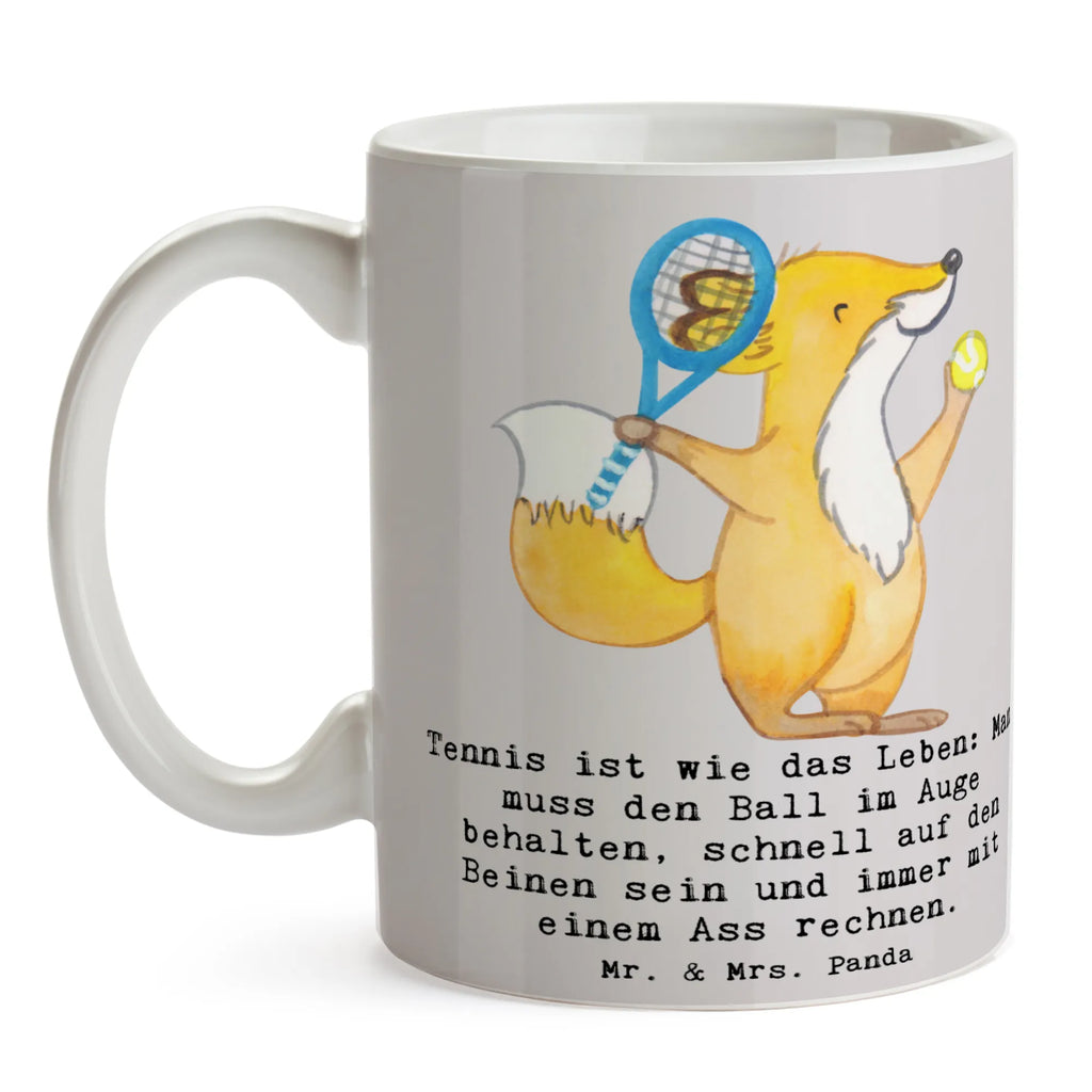 Tasse Tennis Lebensweisheit Tasse, Kaffeetasse, Teetasse, Becher, Kaffeebecher, Teebecher, Keramiktasse, Porzellantasse, Büro Tasse, Geschenk Tasse, Tasse Sprüche, Tasse Motive, Kaffeetassen, Tasse bedrucken, Designer Tasse, Cappuccino Tassen, Schöne Teetassen, Geschenk, Sport, Sportart, Hobby, Schenken, Danke, Dankeschön, Auszeichnung, Gewinn, Sportler