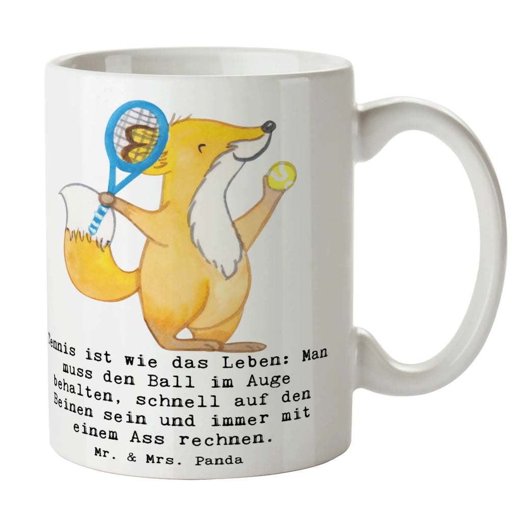 Tasse Tennis Lebensweisheit Tasse, Kaffeetasse, Teetasse, Becher, Kaffeebecher, Teebecher, Keramiktasse, Porzellantasse, Büro Tasse, Geschenk Tasse, Tasse Sprüche, Tasse Motive, Kaffeetassen, Tasse bedrucken, Designer Tasse, Cappuccino Tassen, Schöne Teetassen, Geschenk, Sport, Sportart, Hobby, Schenken, Danke, Dankeschön, Auszeichnung, Gewinn, Sportler