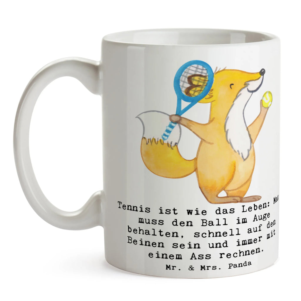 Tasse Tennis Lebensweisheit Tasse, Kaffeetasse, Teetasse, Becher, Kaffeebecher, Teebecher, Keramiktasse, Porzellantasse, Büro Tasse, Geschenk Tasse, Tasse Sprüche, Tasse Motive, Kaffeetassen, Tasse bedrucken, Designer Tasse, Cappuccino Tassen, Schöne Teetassen, Geschenk, Sport, Sportart, Hobby, Schenken, Danke, Dankeschön, Auszeichnung, Gewinn, Sportler