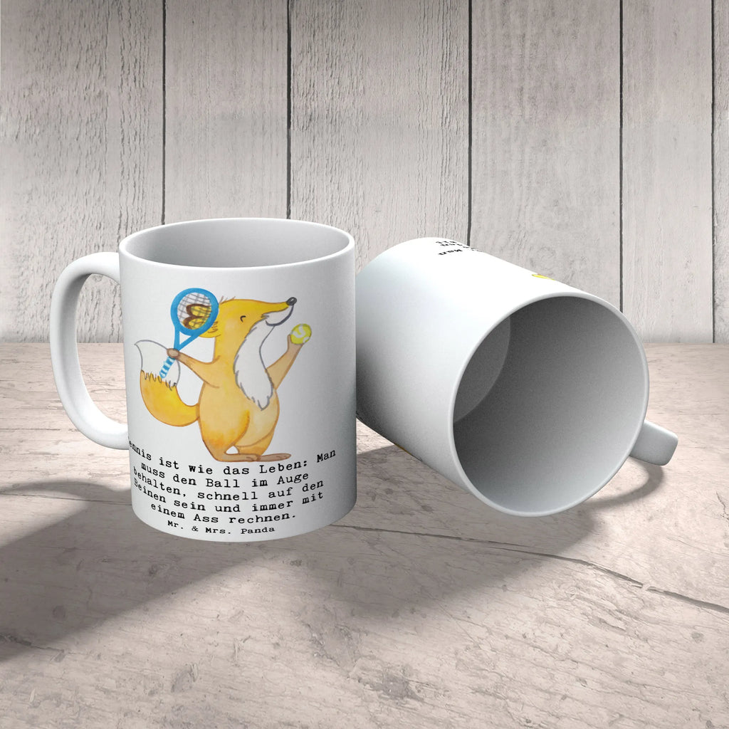 Tasse Tennis Lebensweisheit Tasse, Kaffeetasse, Teetasse, Becher, Kaffeebecher, Teebecher, Keramiktasse, Porzellantasse, Büro Tasse, Geschenk Tasse, Tasse Sprüche, Tasse Motive, Kaffeetassen, Tasse bedrucken, Designer Tasse, Cappuccino Tassen, Schöne Teetassen, Geschenk, Sport, Sportart, Hobby, Schenken, Danke, Dankeschön, Auszeichnung, Gewinn, Sportler