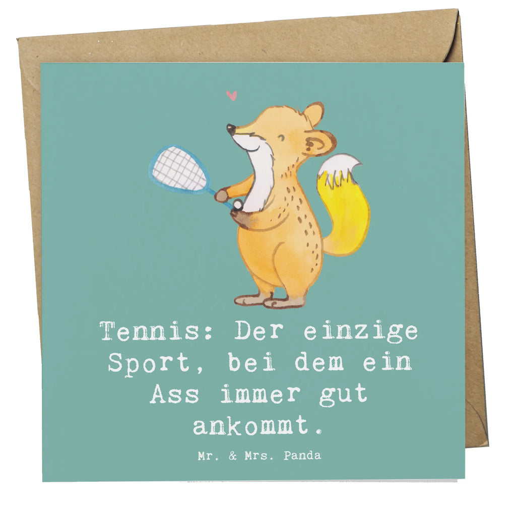 Deluxe Karte Tennis Ass Karte, Grußkarte, Klappkarte, Einladungskarte, Glückwunschkarte, Hochzeitskarte, Geburtstagskarte, Hochwertige Grußkarte, Hochwertige Klappkarte, Geschenk, Sport, Sportart, Hobby, Schenken, Danke, Dankeschön, Auszeichnung, Gewinn, Sportler