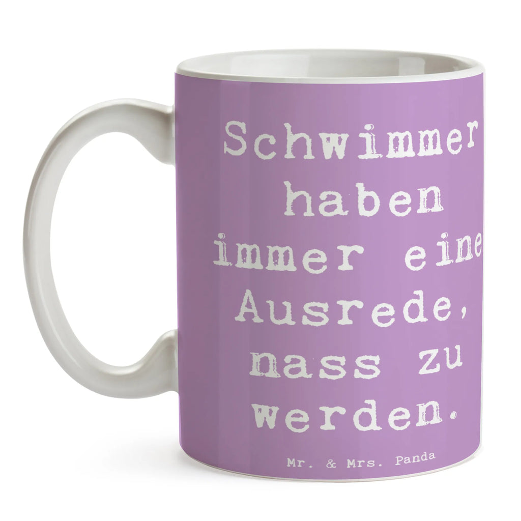 Tasse Spruch Schwimmen Ausrede Tasse, Kaffeetasse, Teetasse, Becher, Kaffeebecher, Teebecher, Keramiktasse, Porzellantasse, Büro Tasse, Geschenk Tasse, Tasse Sprüche, Tasse Motive, Kaffeetassen, Tasse bedrucken, Designer Tasse, Cappuccino Tassen, Schöne Teetassen, Geschenk, Sport, Sportart, Hobby, Schenken, Danke, Dankeschön, Auszeichnung, Gewinn, Sportler