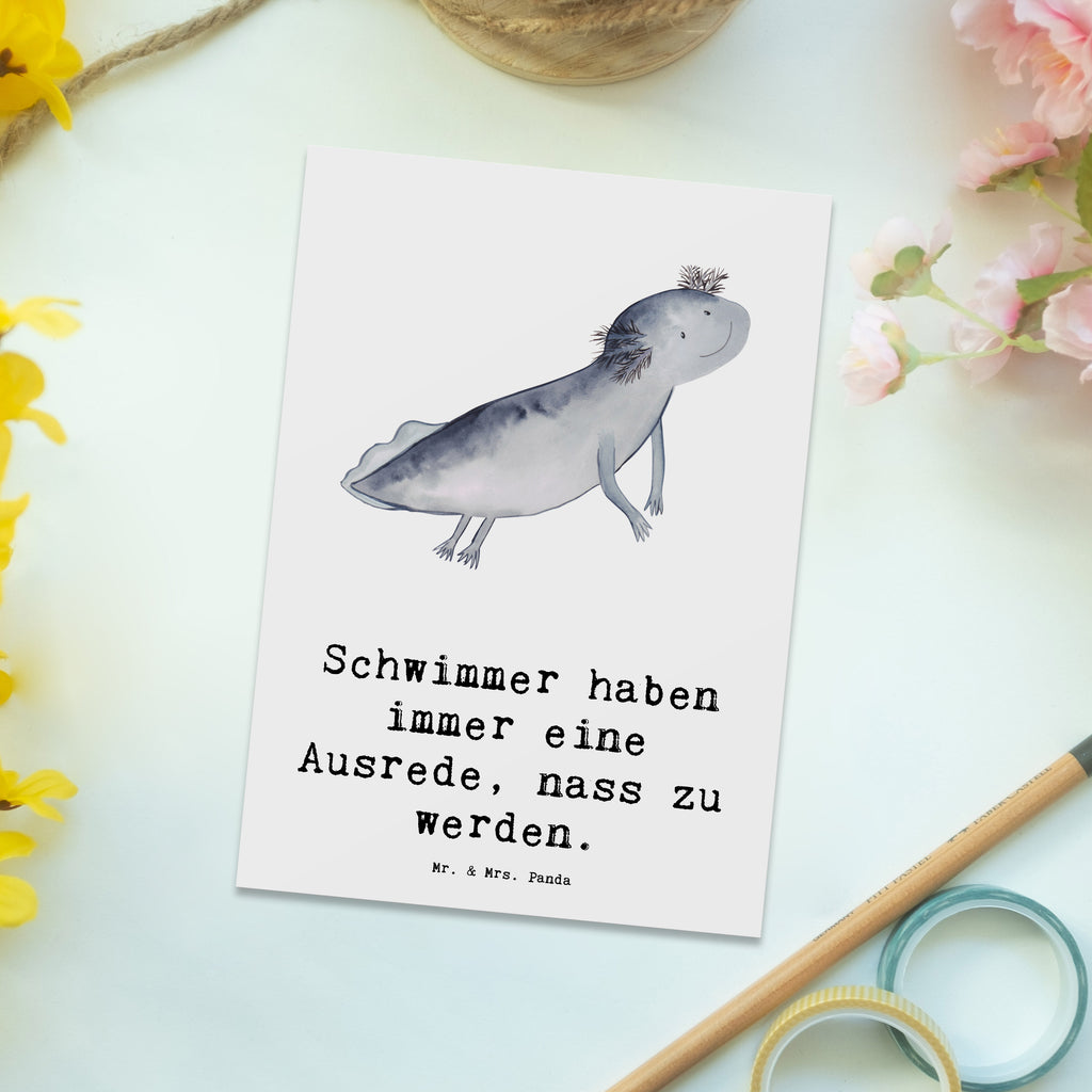 Postkarte Schwimmen Ausrede Postkarte, Karte, Geschenkkarte, Grußkarte, Einladung, Ansichtskarte, Geburtstagskarte, Einladungskarte, Dankeskarte, Ansichtskarten, Einladung Geburtstag, Einladungskarten Geburtstag, Geschenk, Sport, Sportart, Hobby, Schenken, Danke, Dankeschön, Auszeichnung, Gewinn, Sportler