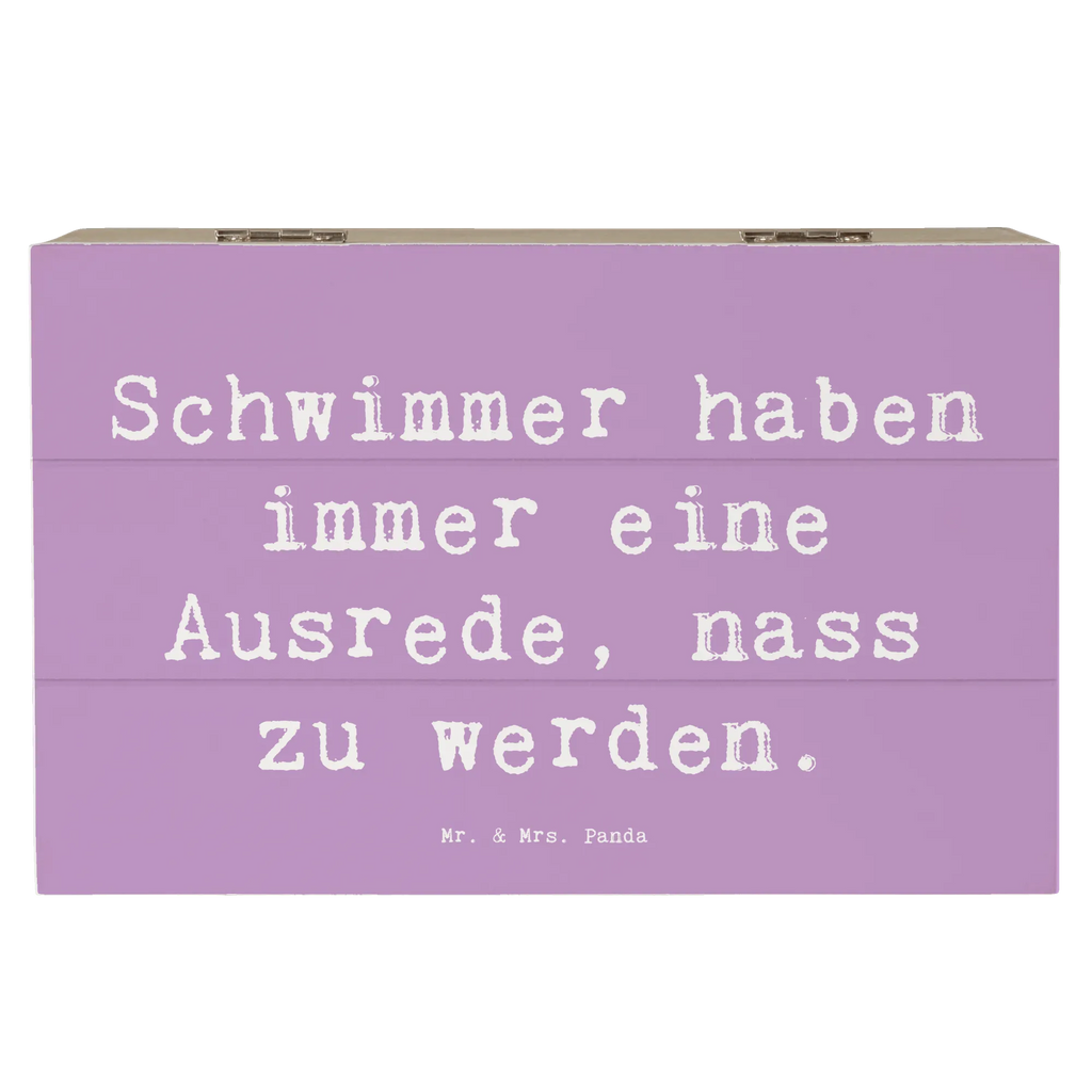 Holzkiste Spruch Schwimmen Ausrede Holzkiste, Kiste, Schatzkiste, Truhe, Schatulle, XXL, Erinnerungsbox, Erinnerungskiste, Dekokiste, Aufbewahrungsbox, Geschenkbox, Geschenkdose, Geschenk, Sport, Sportart, Hobby, Schenken, Danke, Dankeschön, Auszeichnung, Gewinn, Sportler