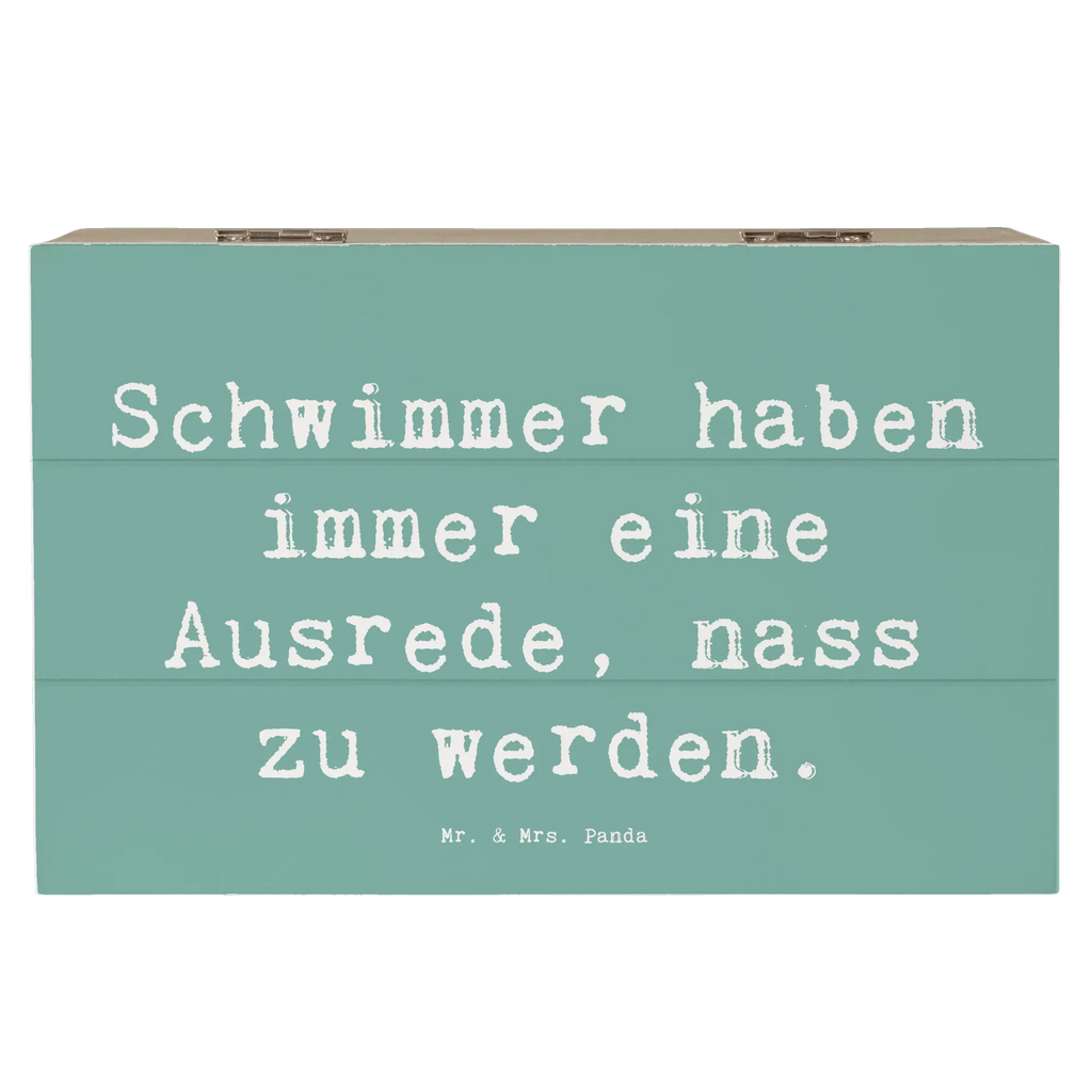 Holzkiste Spruch Schwimmen Ausrede Holzkiste, Kiste, Schatzkiste, Truhe, Schatulle, XXL, Erinnerungsbox, Erinnerungskiste, Dekokiste, Aufbewahrungsbox, Geschenkbox, Geschenkdose, Geschenk, Sport, Sportart, Hobby, Schenken, Danke, Dankeschön, Auszeichnung, Gewinn, Sportler