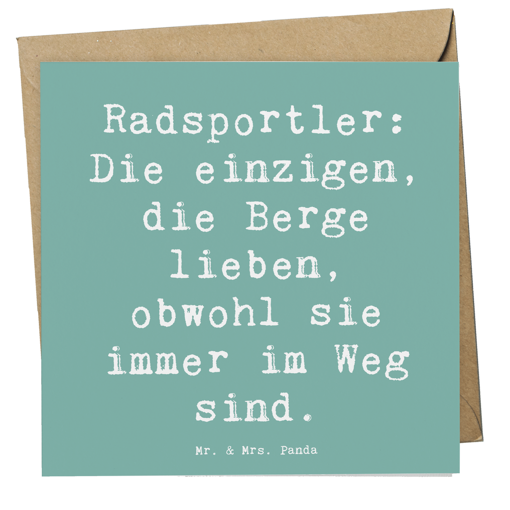 Deluxe Karte Spruch Radsport Berge Karte, Grußkarte, Klappkarte, Einladungskarte, Glückwunschkarte, Hochzeitskarte, Geburtstagskarte, Hochwertige Grußkarte, Hochwertige Klappkarte, Geschenk, Sport, Sportart, Hobby, Schenken, Danke, Dankeschön, Auszeichnung, Gewinn, Sportler