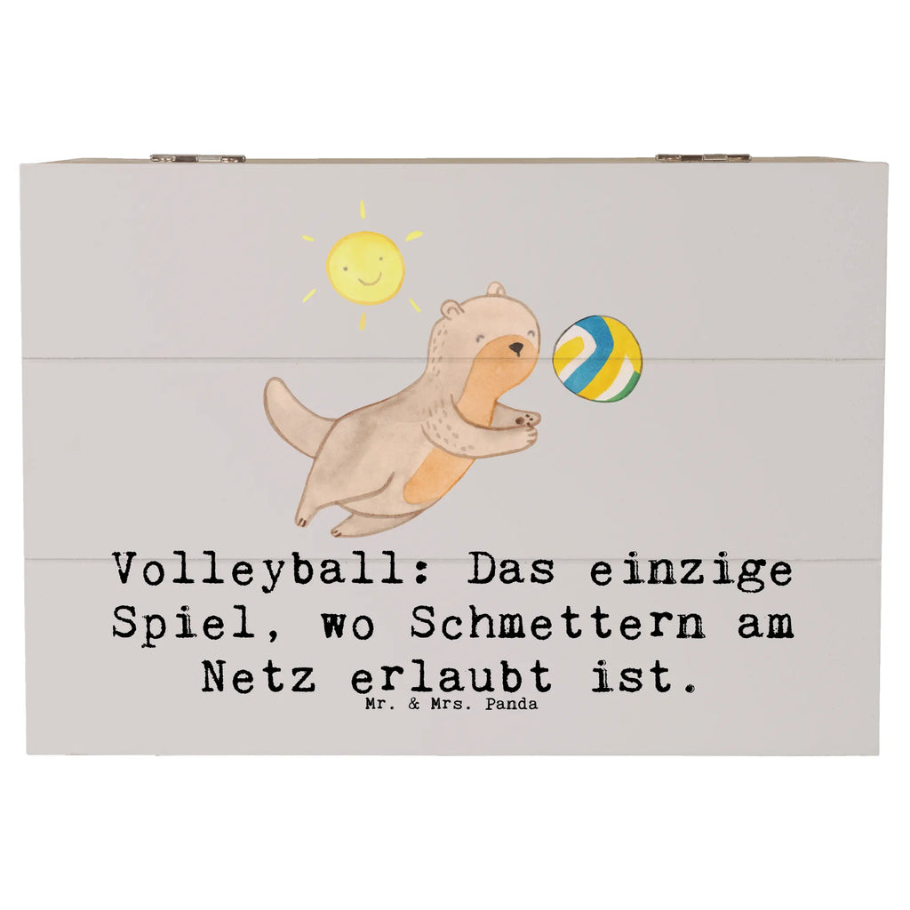 Holzkiste Volleyball Schmettern Holzkiste, Kiste, Schatzkiste, Truhe, Schatulle, XXL, Erinnerungsbox, Erinnerungskiste, Dekokiste, Aufbewahrungsbox, Geschenkbox, Geschenkdose, Geschenk, Sport, Sportart, Hobby, Schenken, Danke, Dankeschön, Auszeichnung, Gewinn, Sportler