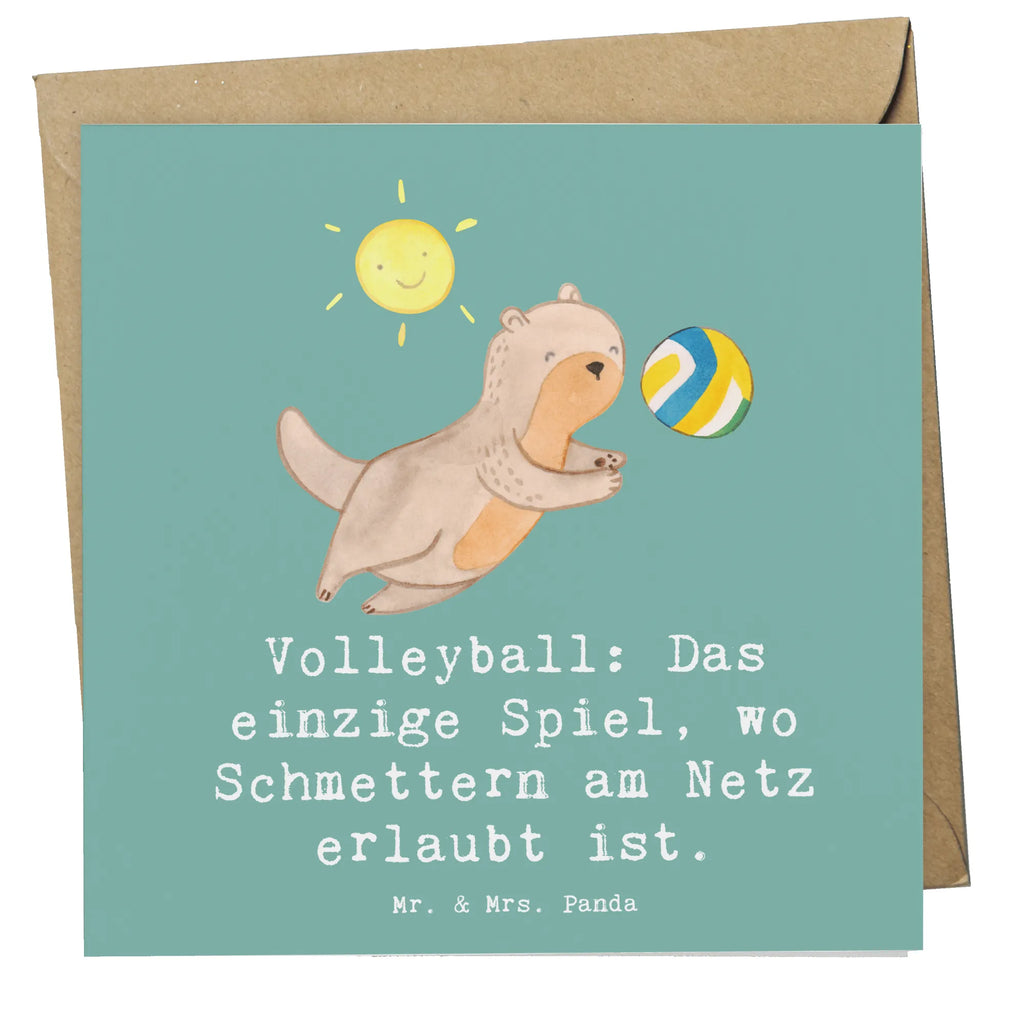 Deluxe Karte Volleyball Schmettern Karte, Grußkarte, Klappkarte, Einladungskarte, Glückwunschkarte, Hochzeitskarte, Geburtstagskarte, Hochwertige Grußkarte, Hochwertige Klappkarte, Geschenk, Sport, Sportart, Hobby, Schenken, Danke, Dankeschön, Auszeichnung, Gewinn, Sportler