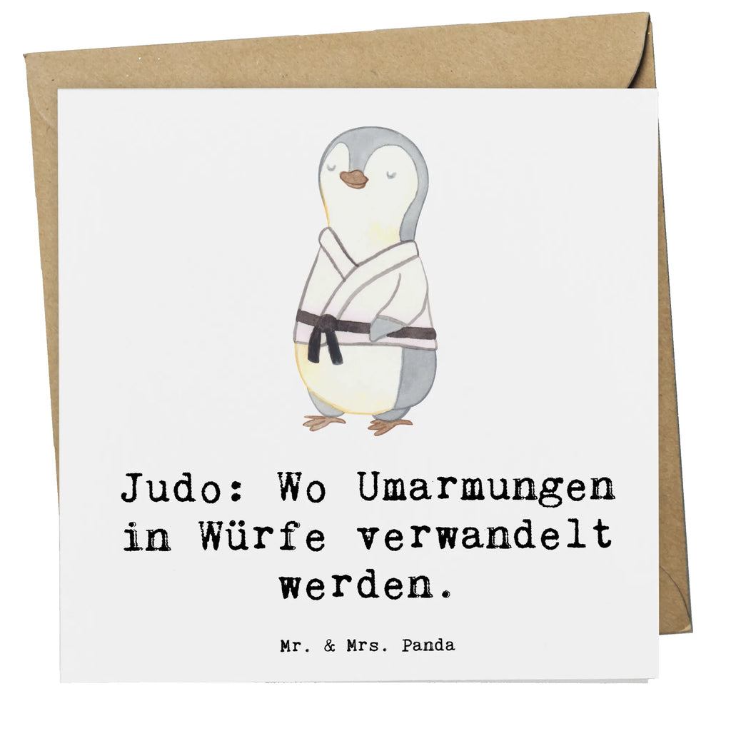 Deluxe Karte Judo Umarmungen Karte, Grußkarte, Klappkarte, Einladungskarte, Glückwunschkarte, Hochzeitskarte, Geburtstagskarte, Hochwertige Grußkarte, Hochwertige Klappkarte, Geschenk, Sport, Sportart, Hobby, Schenken, Danke, Dankeschön, Auszeichnung, Gewinn, Sportler